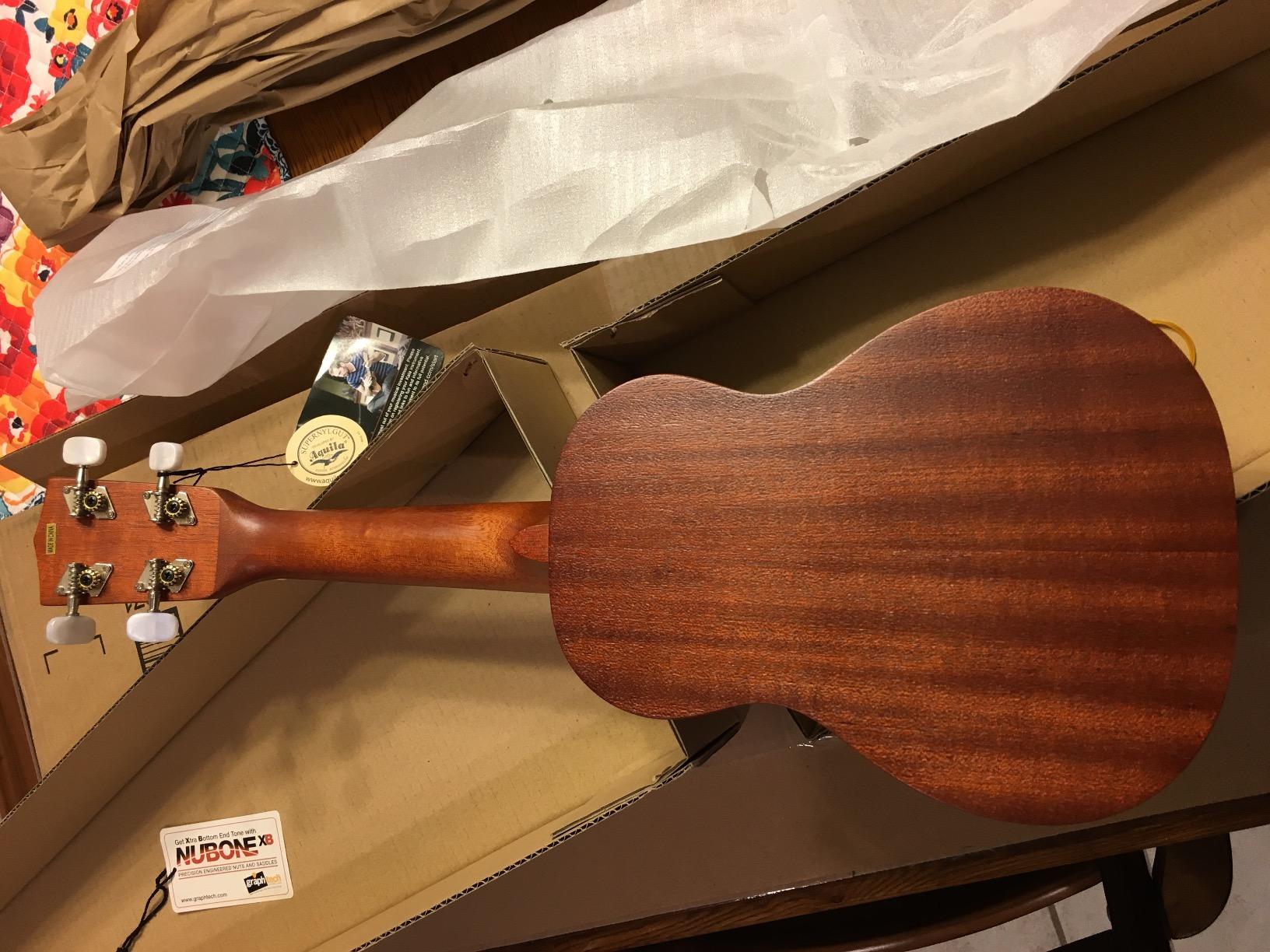 Kala KA-15S-S Satin Spruce Soprano Ukulele | 4 Aquila Super Nylgut Strings, for All Ages and Skill Levels, 21 Inch customer photo 2