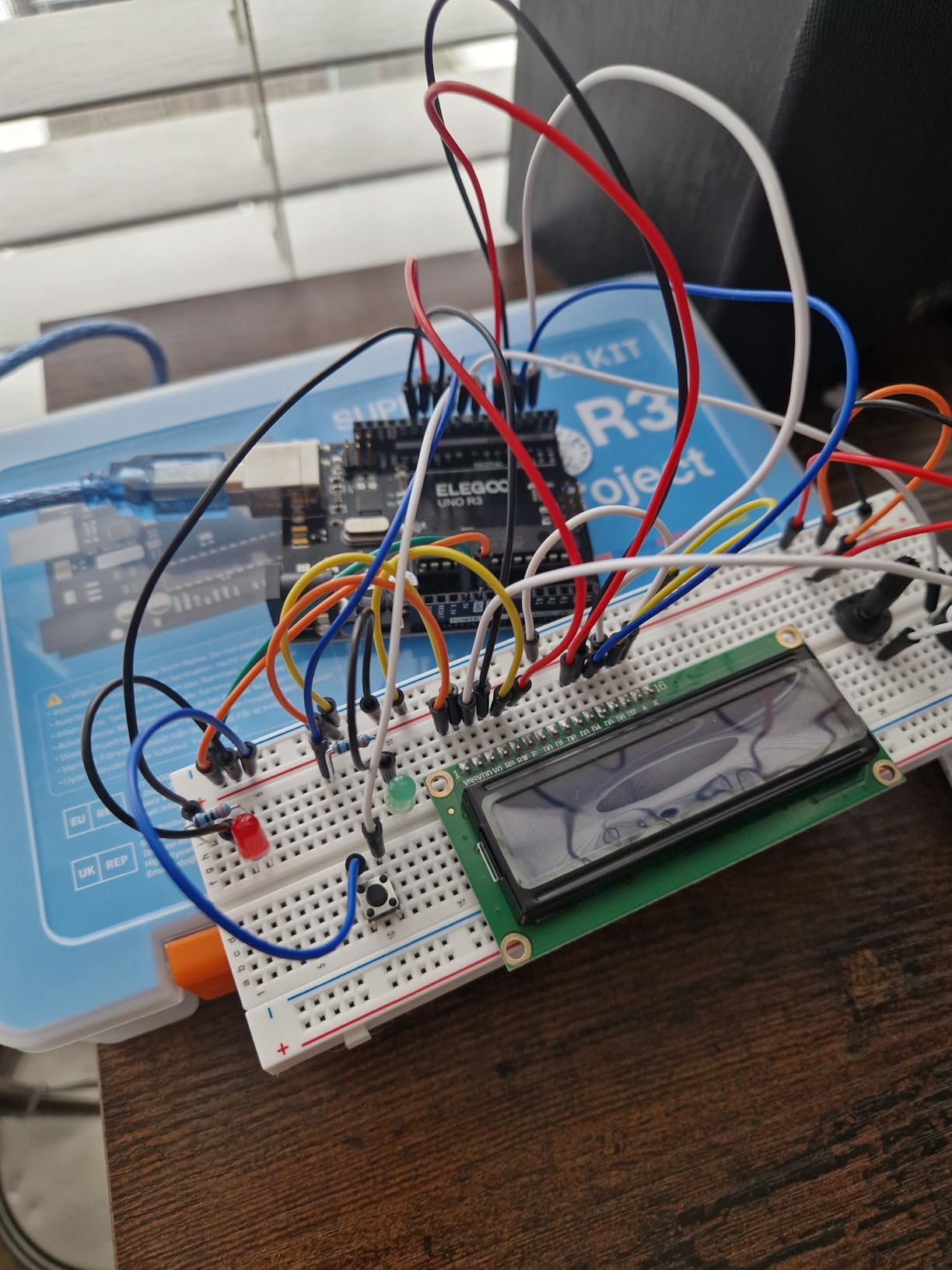 ELEGOO UNO R3 Project Super Starter Kit with PDF Tutorial for Beginners | Compatible with Arduino, 22+ Hands-on Projects, Upgraded Starter Kits with Power Supply, STEM, DIY Basic Circuit Building customer photo 1