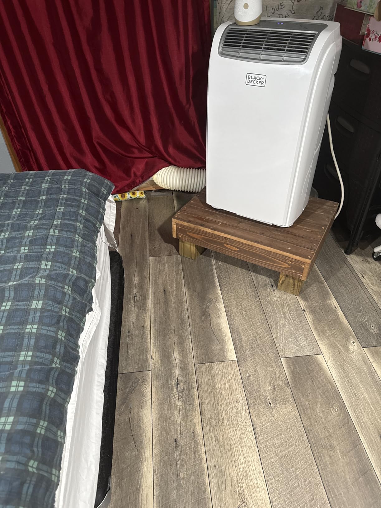 BLACK+DECKER Portable Air Conditioner, 9,000 BTU, BPACT08WT, White | 5,300 BTU SACC for Rooms up to 400 Sq. Ft., 3-in-1 Portable AC, Fan and Dehum with Follow Me Remote Control customer photo 1