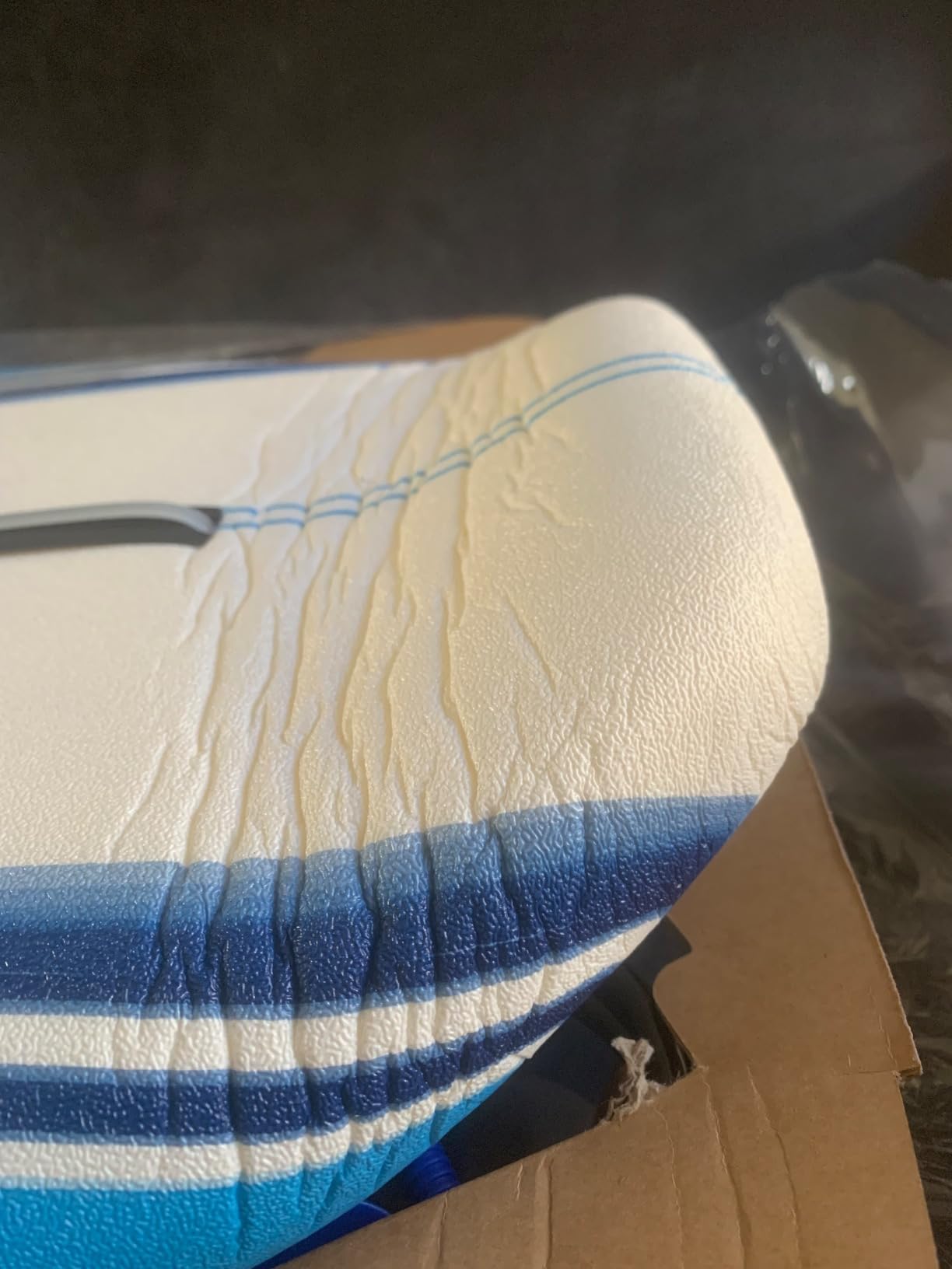 Wavestorm 8ft Classic Surfboard // Foam Wax Free Soft Top Longboard for Adults and Kids of All Levels of Surfing customer photo 2
