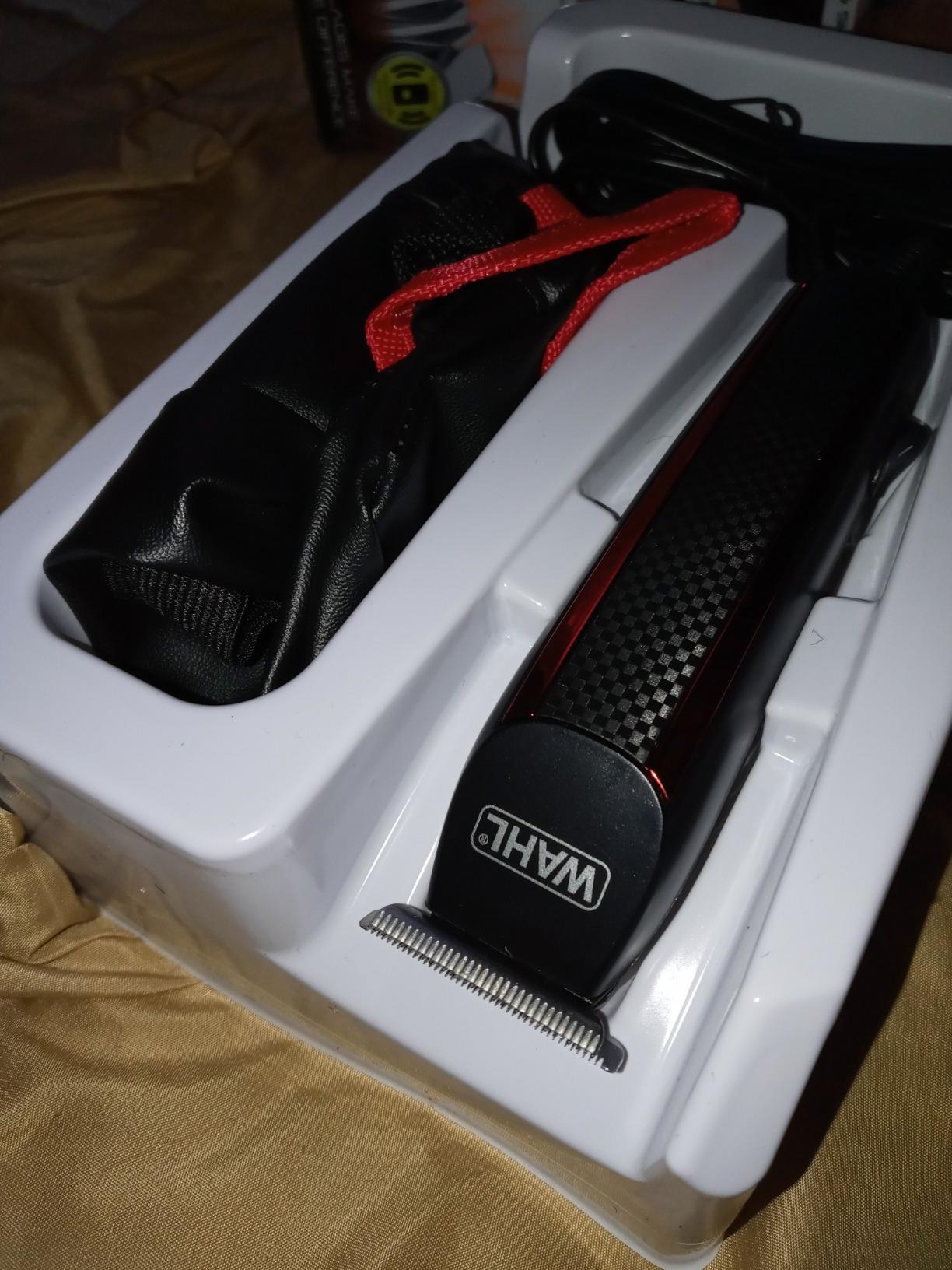 Wahl Edge Pro Bump Free Corded Beard Trimmer for Men Touch Up Trimmer & Grooming Detailer Kit - Perfect for Edging Beards, Mustaches, Hair, & Stubble, - Model 9686-300 customer photo 2