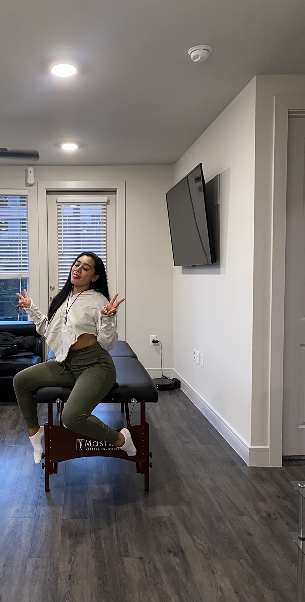 Master Massage Newport Portable Massage Table Package with Denser 2.5