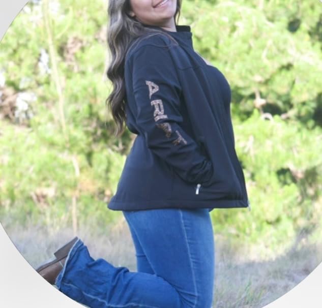 Ariat Women's New Team Softshell Jacket - Wind and Water Resistant Jacket customer photo 2
