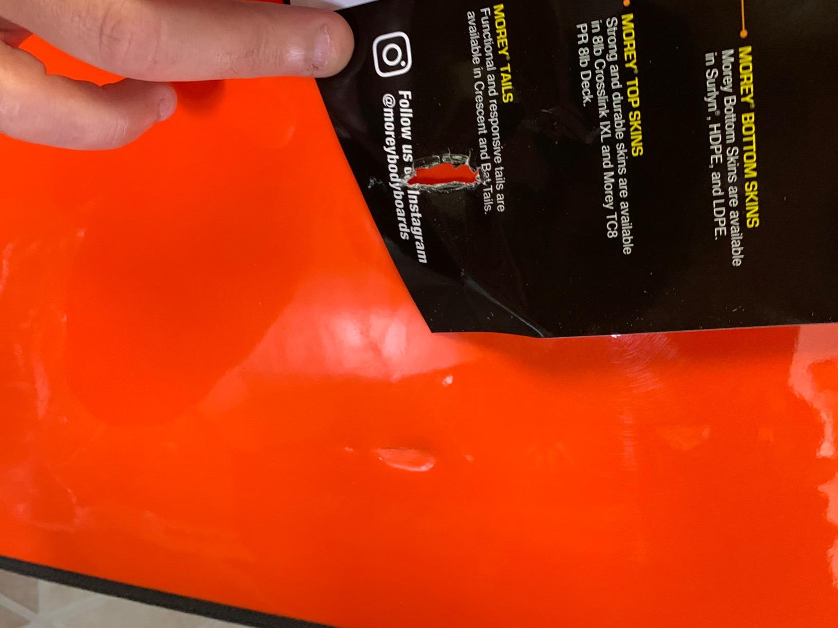 MOREY Boogie Board. Mach 7, Pro Bodyboard; Body Boards for Beach, Embedded Rod for Durability, Engineered with HDPE Slick Bottom for Speed (2026 Model) customer photo 2
