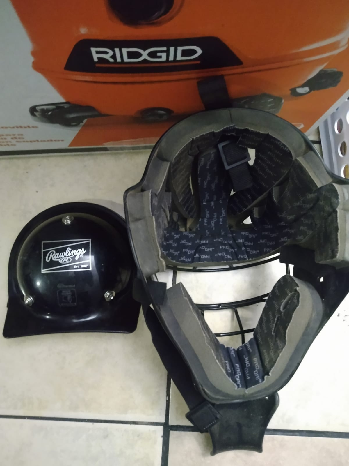 Rawlings | PLAYERS SERIES Catcher's Helmet | Baseball | Youth (6 1/2