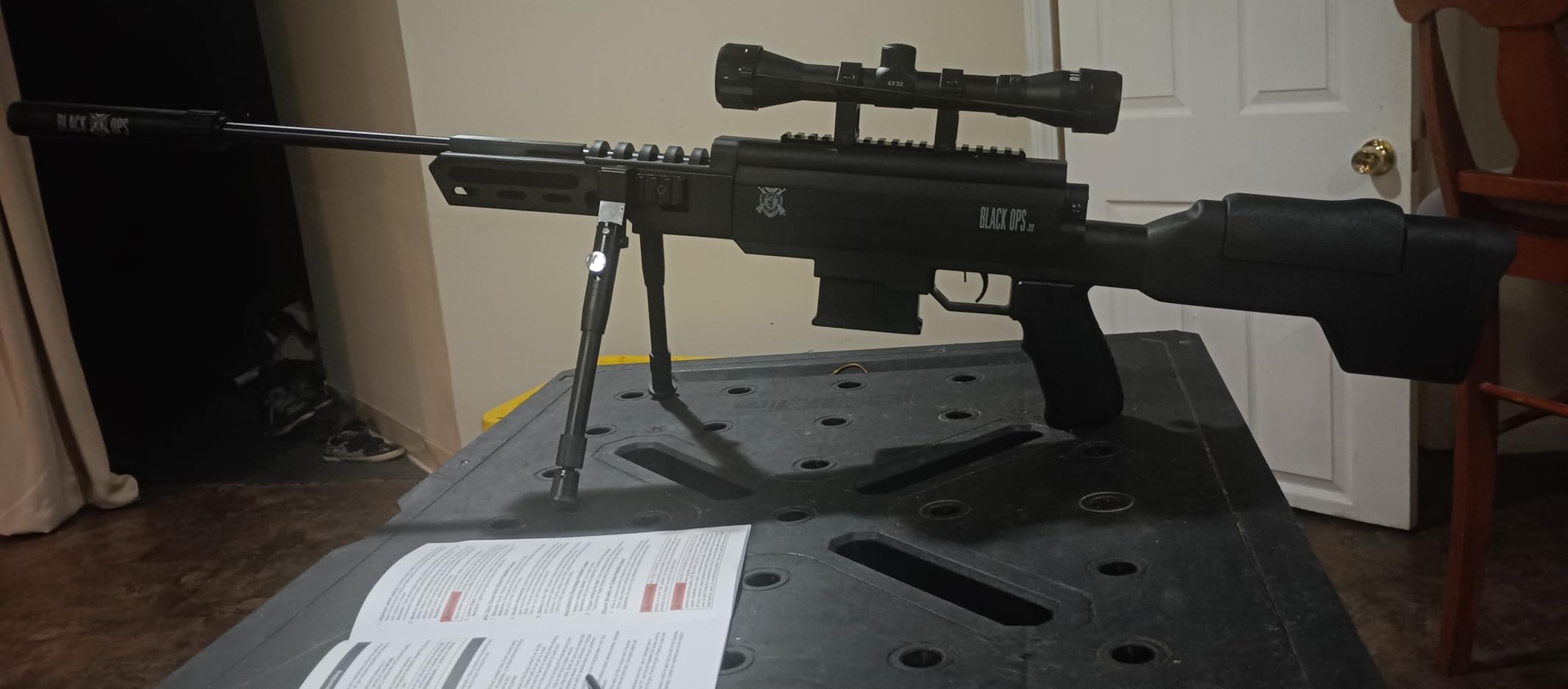 Black Ops Sniper S .22 Caliber Pellet Sniper Rifle customer photo 1