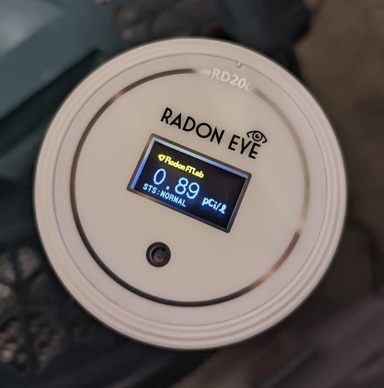 Ecosense Continuous Home Radon Detector, OLED Display, Bluetooth, RD200 | 95% Accuracy in 10 Hours, Results Updated Every 10 Minutes, Short & Long-Term Trend Charts in App, Easy Setup, Audio Alerts customer photo 1