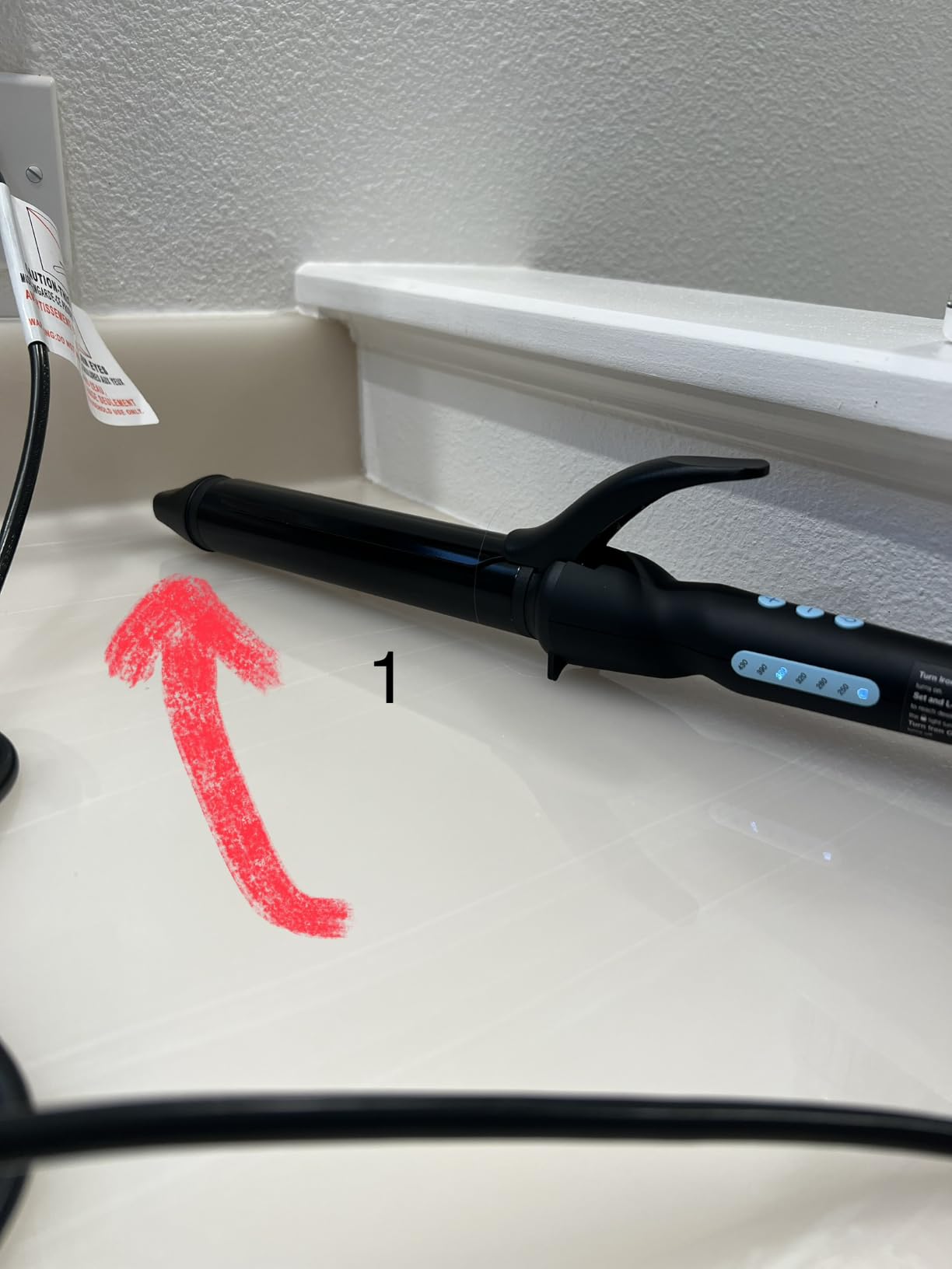 Bio Ionic Long Barrel Curling Iron with Moisture Heat Technology & NanoIonic MX Versatile Curling Wand - Multiple Barrel Sizes for Tight, Classic, Loose & Soft Curls customer photo 1