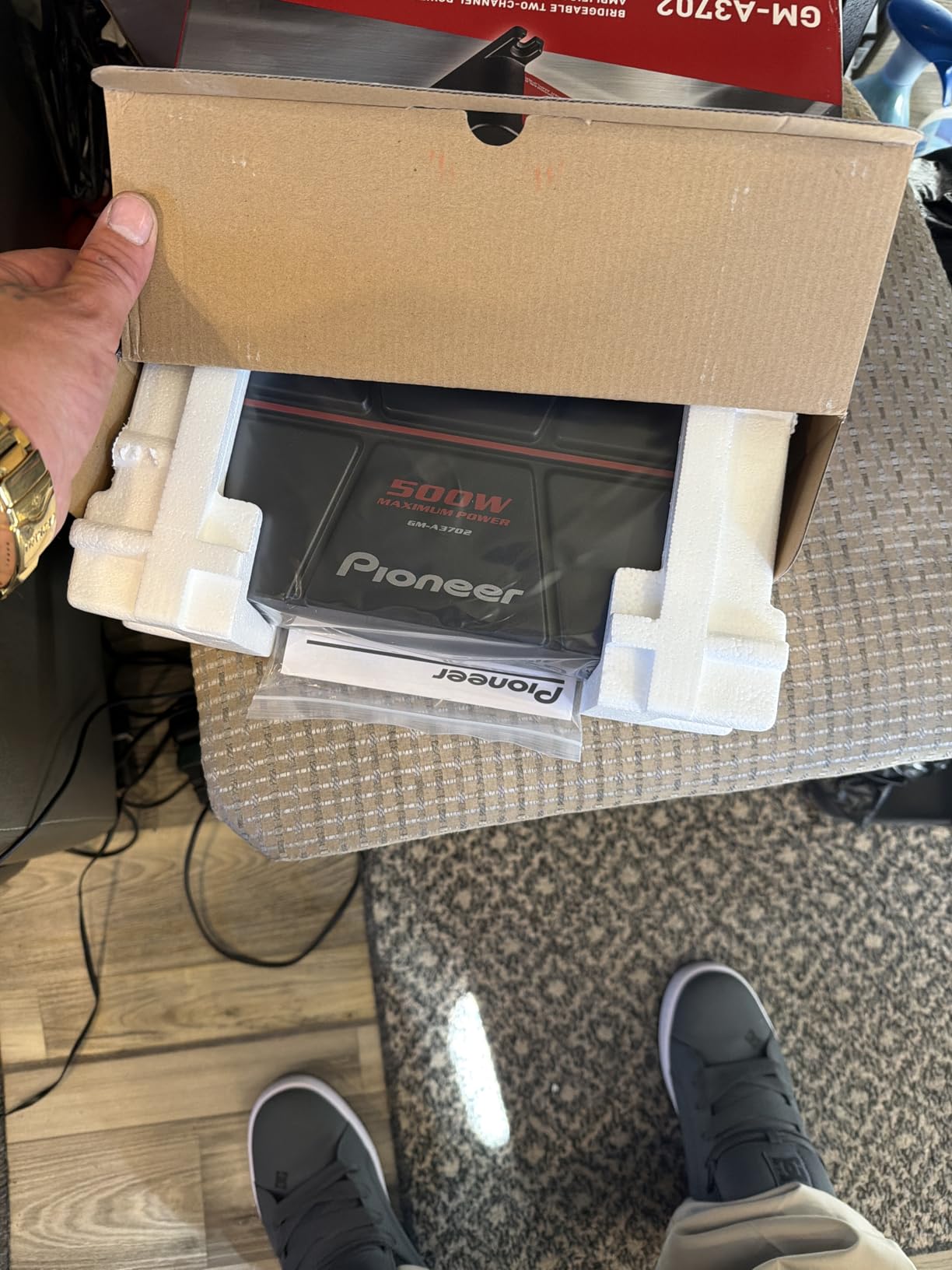 Pioneer GM-A3702 500W Max Class AB Bridgeable 2-Channel Car Amplifier customer photo 1