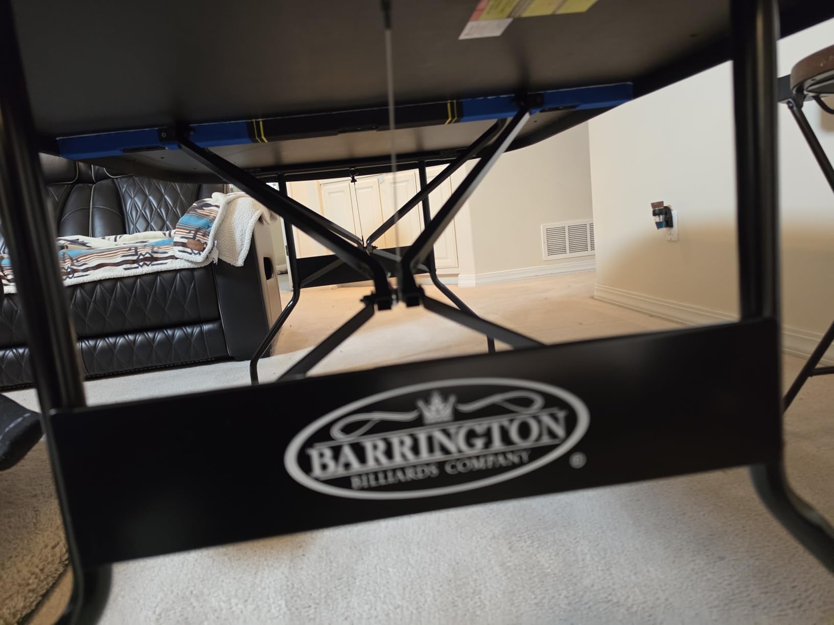 Barrington Folding Poker Table for up to 10 Players customer photo 1