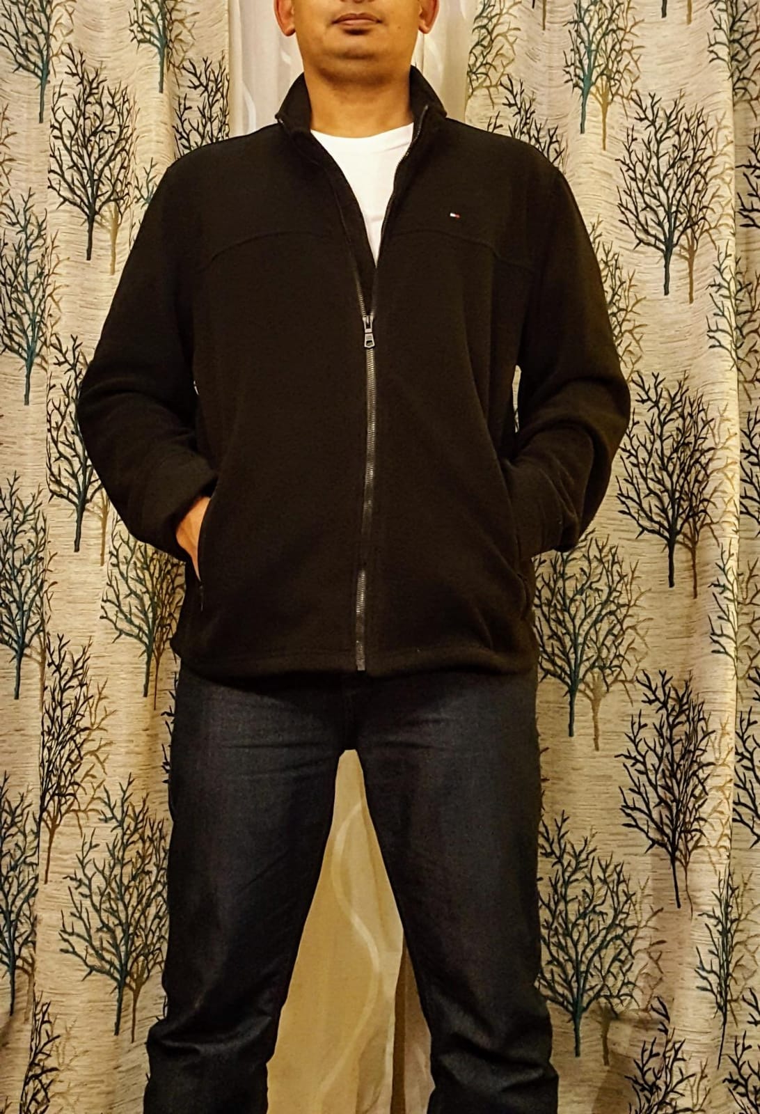Tommy Hilfiger Men's Classic Zip Front Polar Fleece Jacket customer photo 1