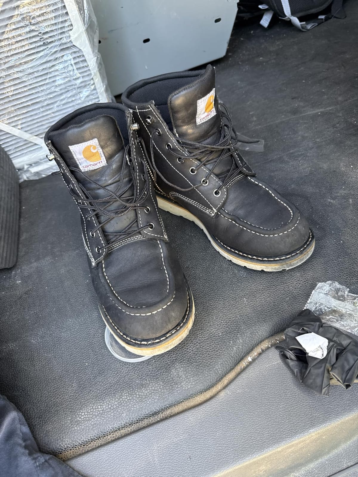 Carhartt 6 Inch Moc Toe Waterproof Work Boots for Men customer photo 2