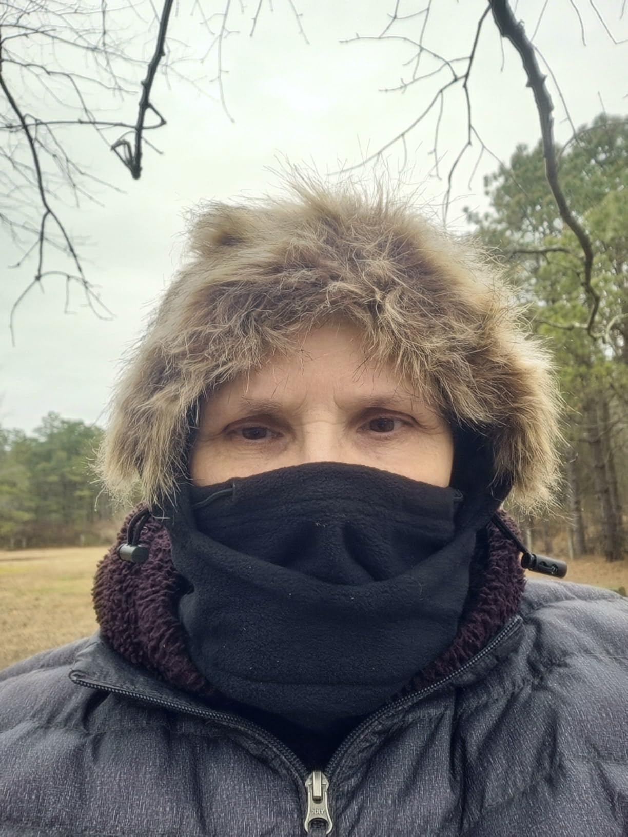 Tough Headwear Fleece Balaclava Ski Mask - Windproof Cold Weather Gear - Thermal Winter Skiing Accessories - Motorcycle Gear customer photo 2