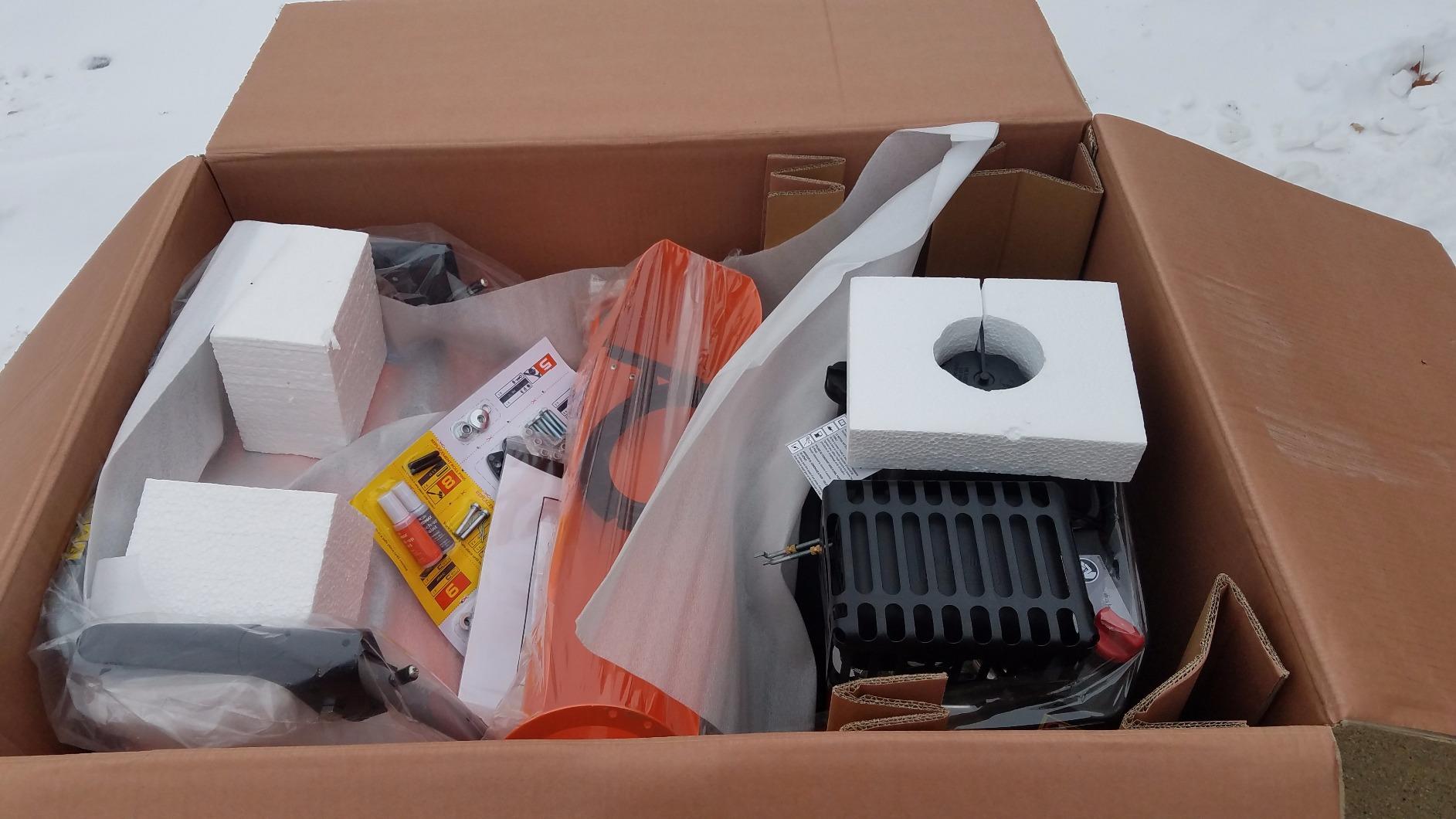 YARDMAX YB6770 26 in. 212 cc Two-Stage Self-propelled Gas Snow Blower with Push-Button Electric Start and Headlight customer photo 1
