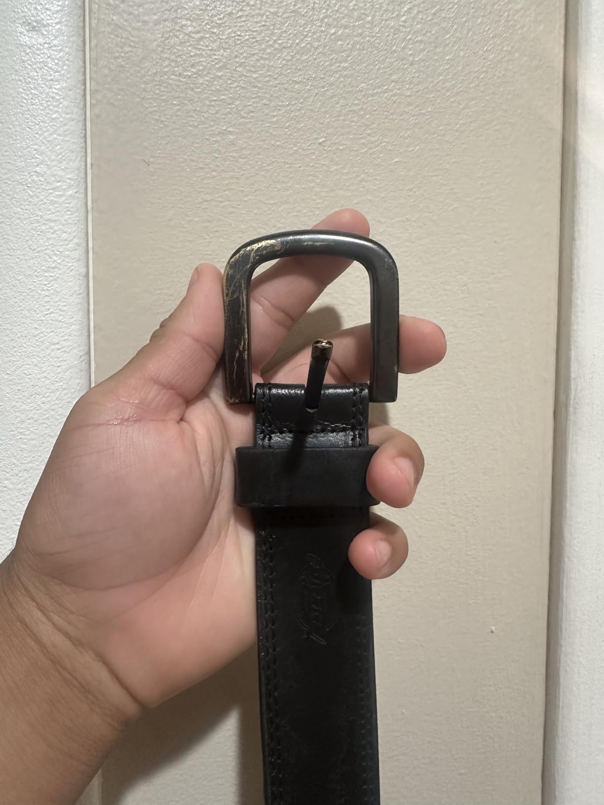Dickies Men's Genuine Leather Work Casual Belt customer photo 1