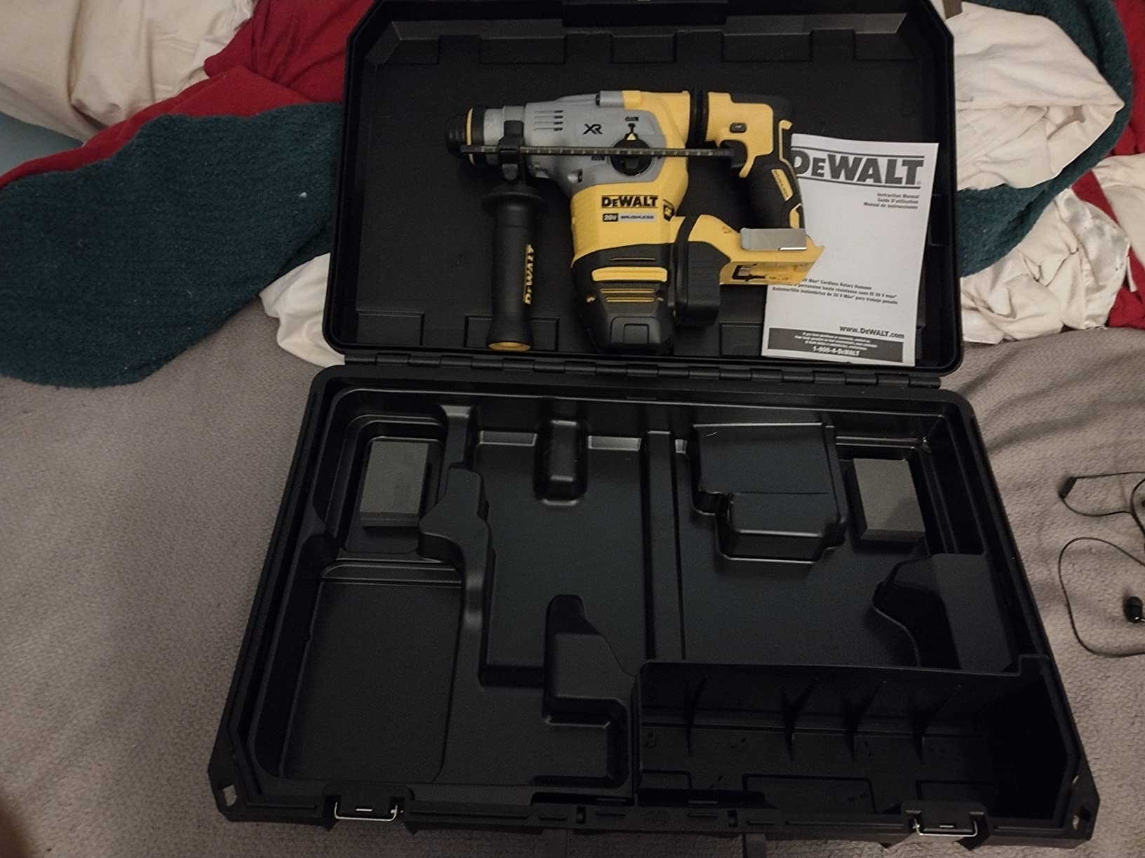 DEWALT DCH293B 20V Max XR Brushless 1-1/8
