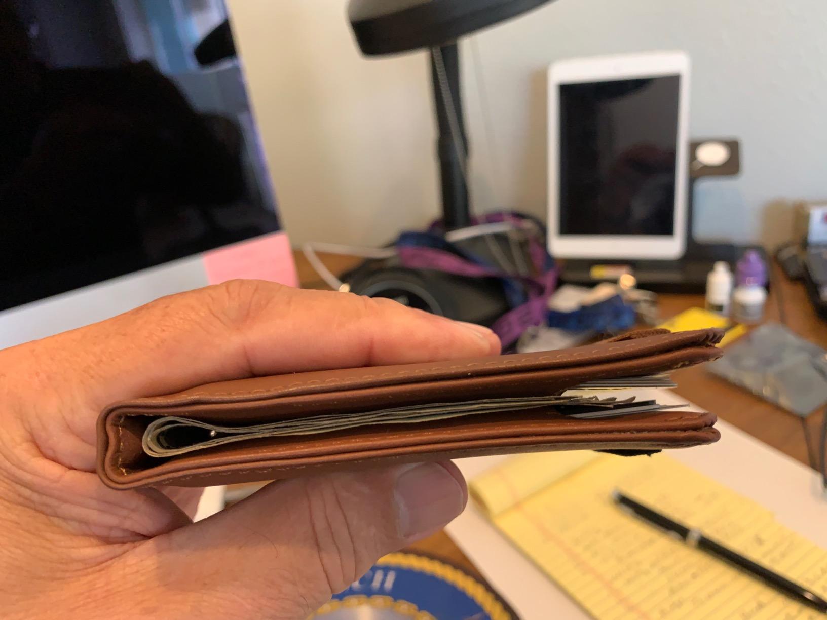 SERMAN BRANDS RFID Blocking Slim Bifold Genuine Leather Minimalist Front Pocket Wallets for Men with Money Clip Thin Gift customer photo 1