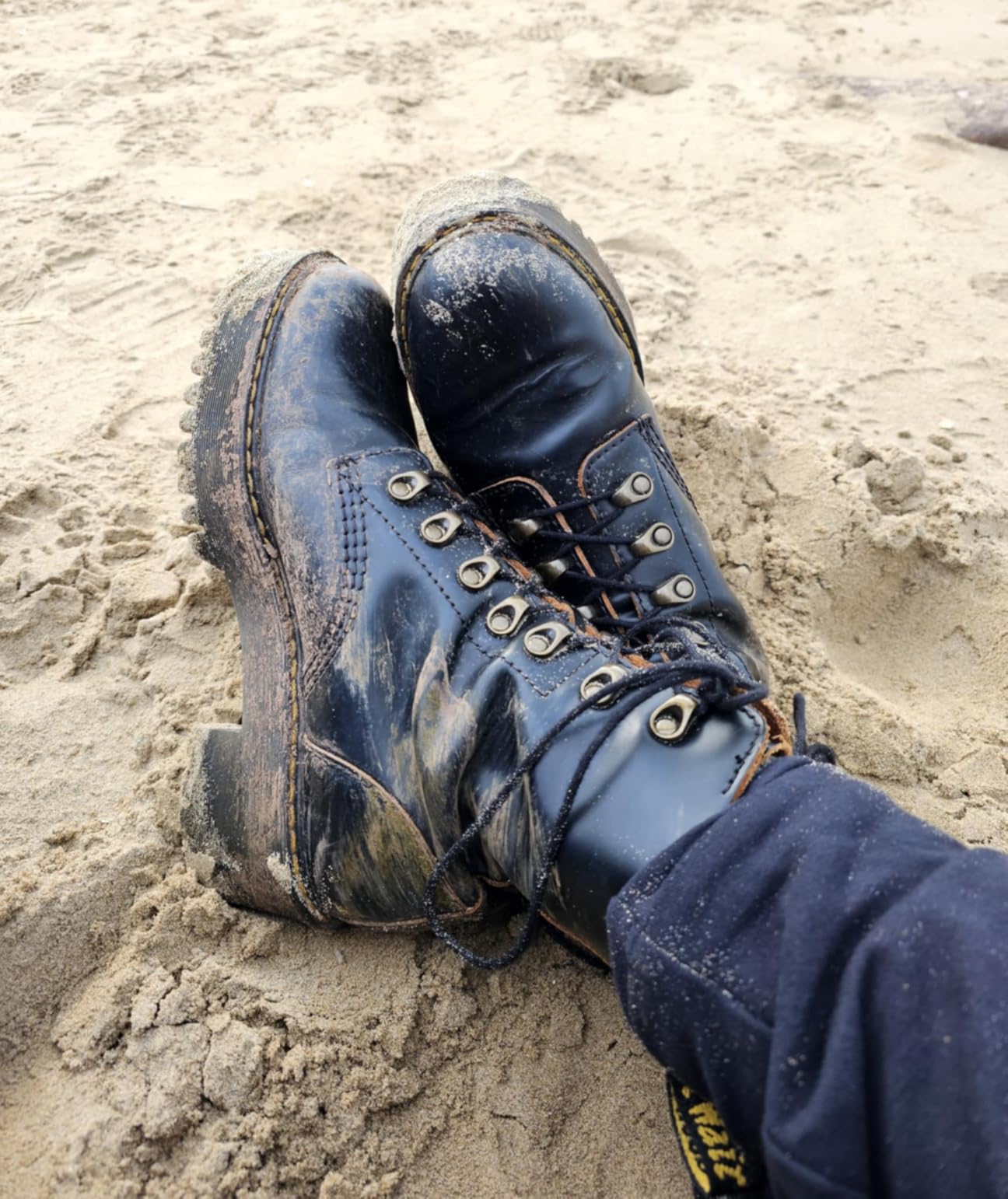 Dr. Martens Women's Leona Leather Heeled Boot customer photo 1