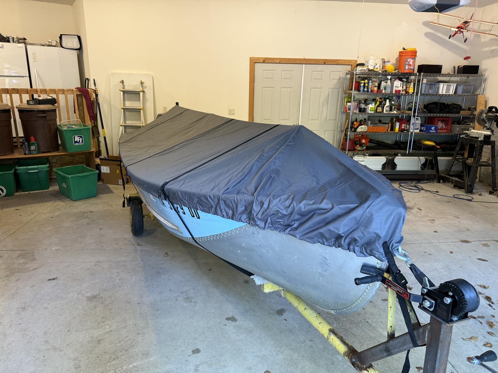 Classic Accessories StormPro Heavy-Duty Boat Cover, Fits Boats 12 ft - 14 ft Long x 68 in Wide customer photo 2