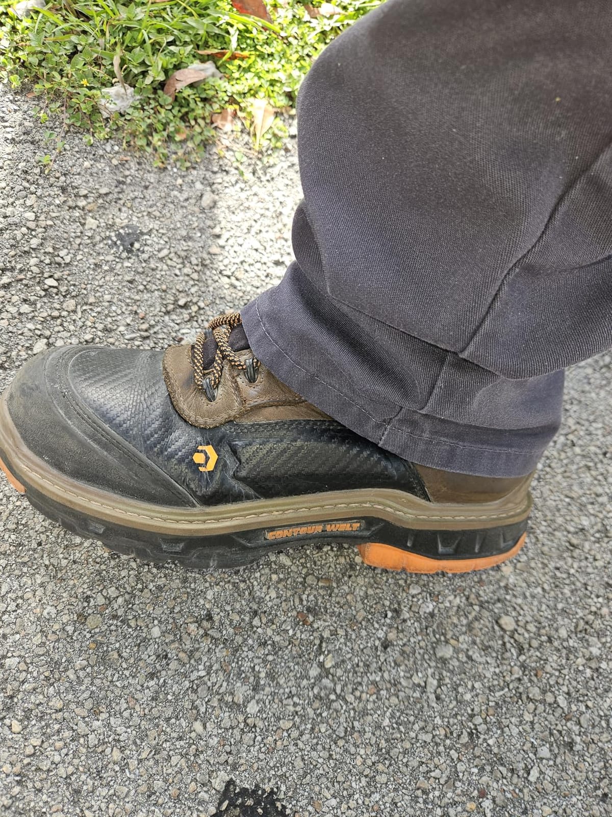 Wolverine Men's Overpass Composite Toe Waterproof Work Boots customer photo 1