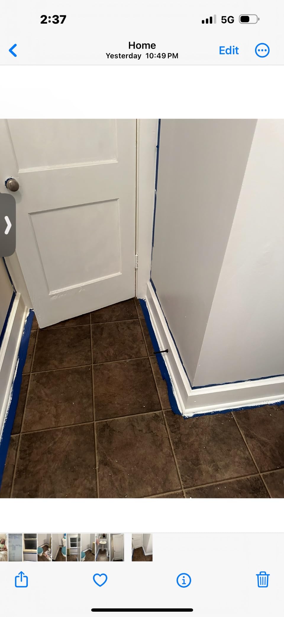 PRESTIGE Paints Interior Paint and Primer In One, 1-Gallon, Semi-Gloss, Comparable Match of Behr* Gray Shimmer* customer photo 2