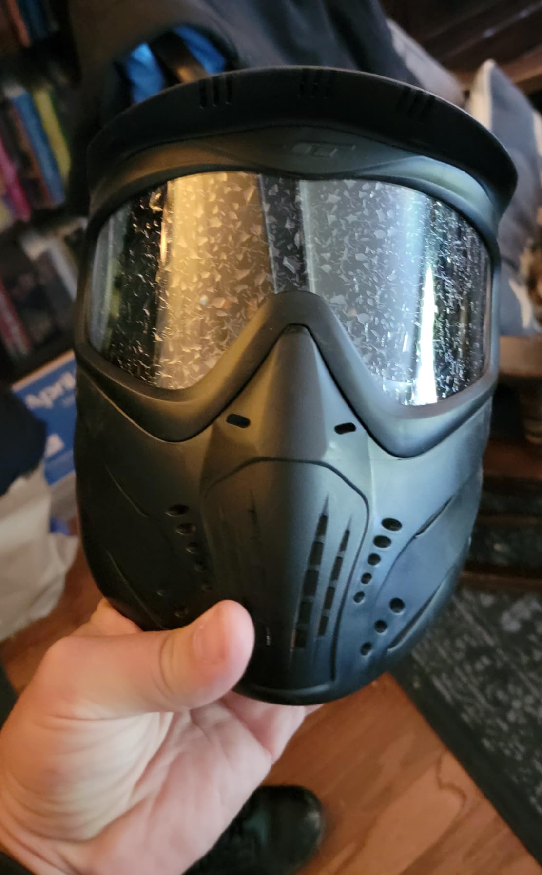 JT Premise Total Headshield Paintball Goggle Mask, Full Head Coverage, 260 View, Quick-Change Lens customer photo 2