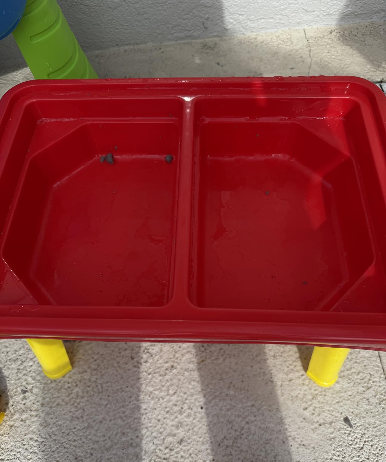 Kidoozie - Sand 'n Splash Activity Table | Scoop, pour and build at stand-up height - dual sensory bins with a cover for backyard mornings or playroom days, Ages 2+ customer photo 2