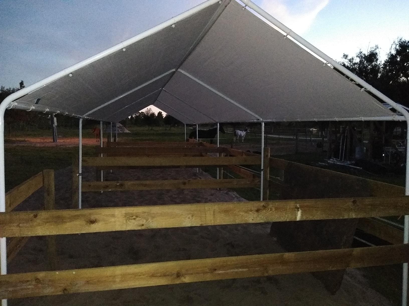 Quictent 10x20 ft Heavy Duty Carport Canopy Galvanized Car Tent Outdoor Garage Boat Shelter with Reinforced Structure, No Sidewall - White customer photo 2