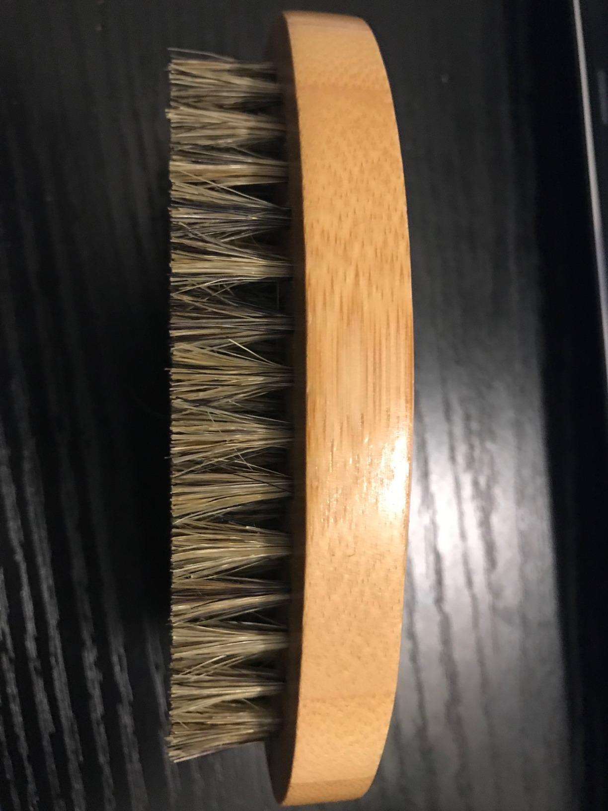 Beard Brush, Beard Comb, Beard Oil, & Beard Balm Grooming Kit for Men's Care, Travel Facial Hair Set for Growth, Styling, Shine & Softness, Great Gifts for Him, Fathers Day, Dad Gifts customer photo 1