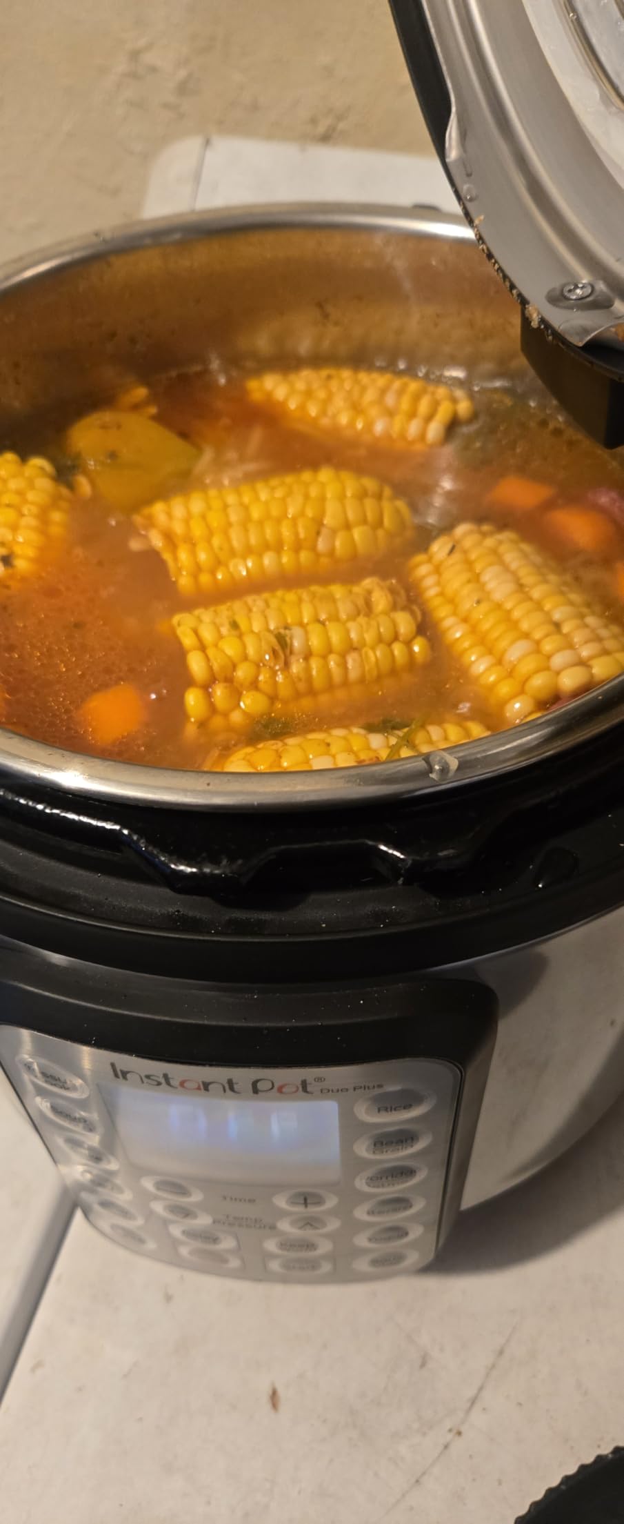 Instant Pot Duo Plus 9-in-1 Multicooker, Pressure Cooker, Slow Cook, Rice Maker, Steamer, Sauté, Yogurt, Warmer & Sterilizer, Includes App with Over 800 Recipes, Stainless Steel, 6 Quarts customer photo 2