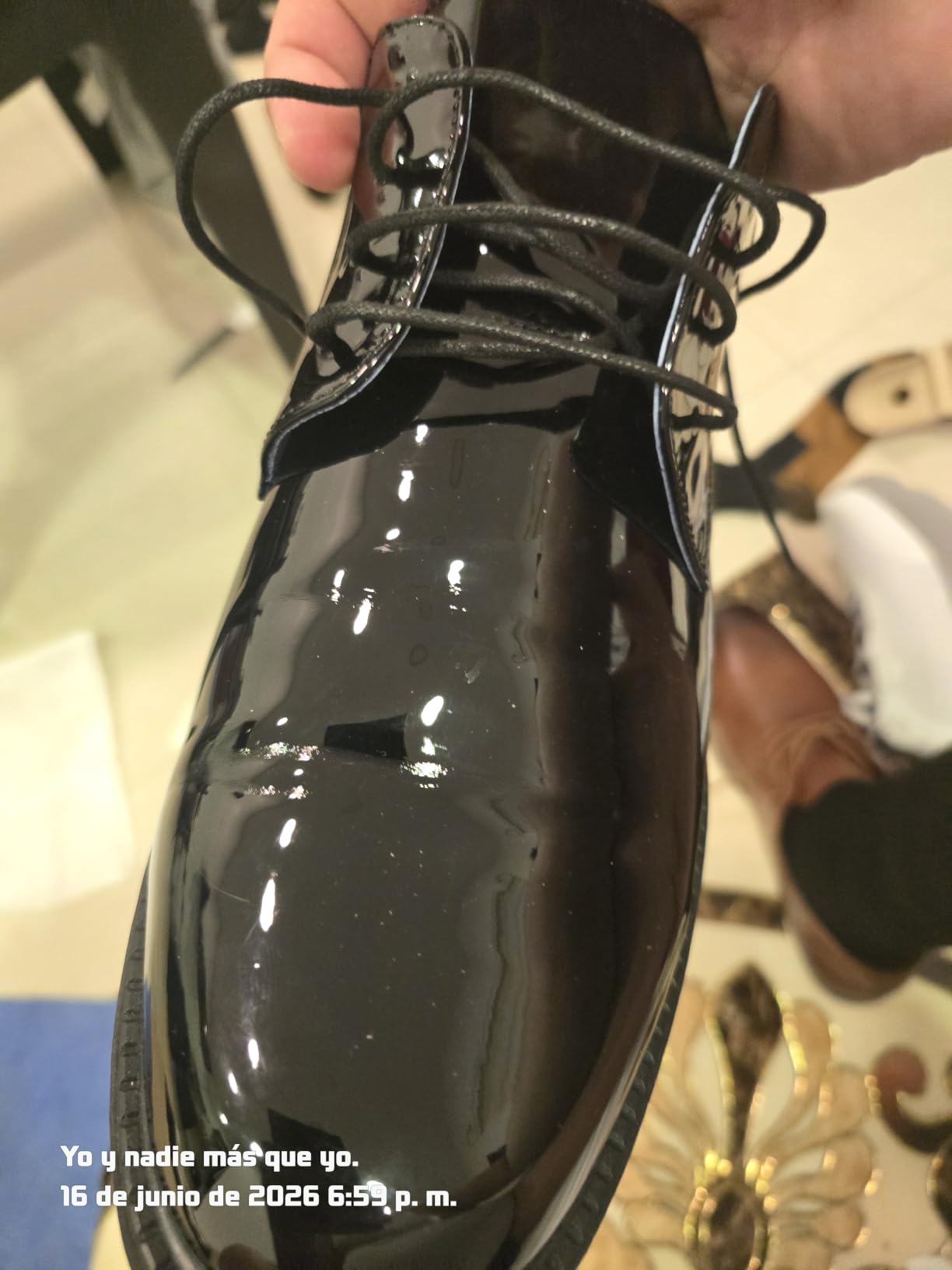 Men's Business Derby Lace-Up Leather Oxford customer photo 1