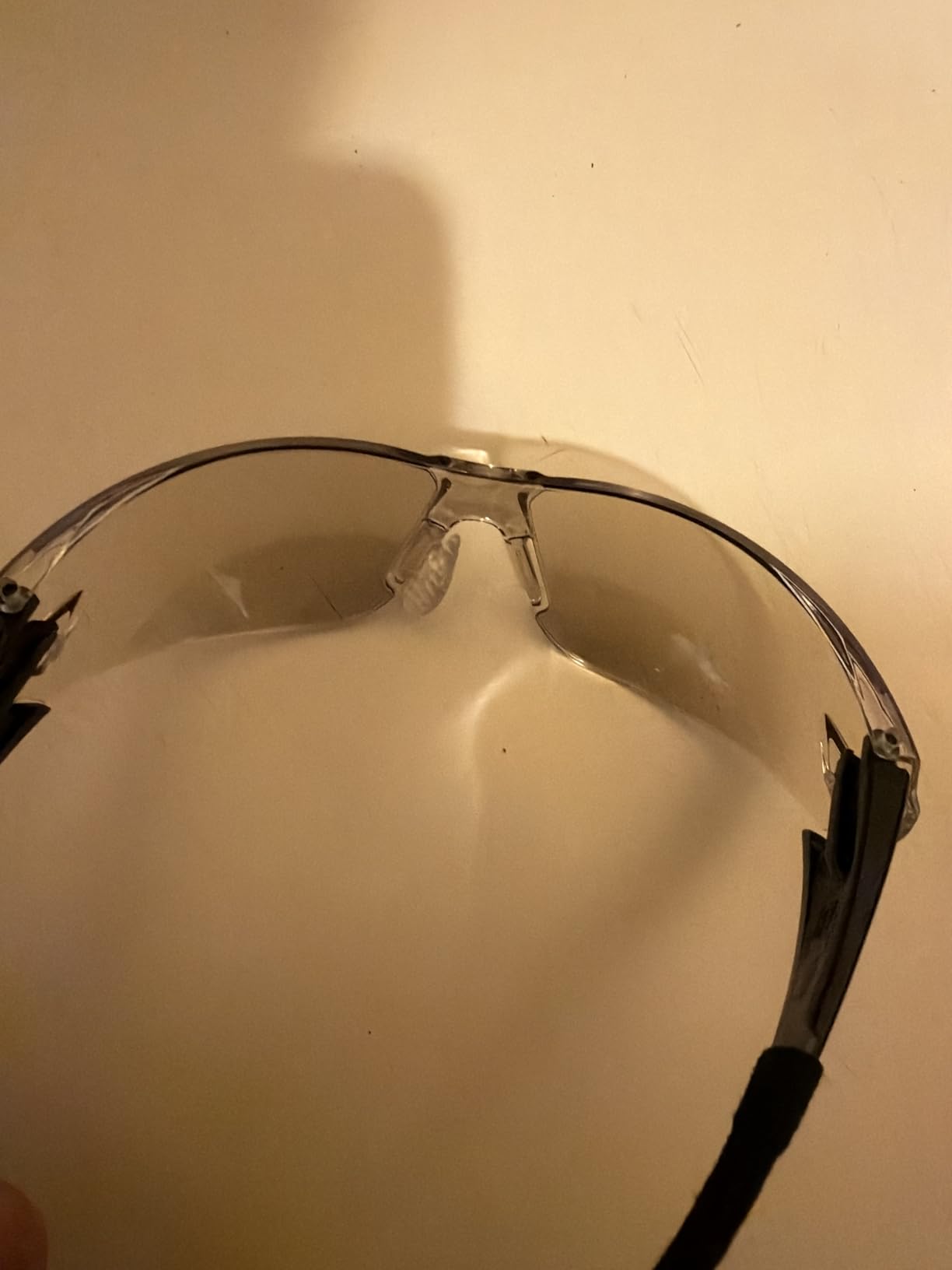 Pyramex Endeavor Plus Safety Glass Black/Gray Frame With Foam Padding Clear H2MAX Anti-fog Lens customer photo 2
