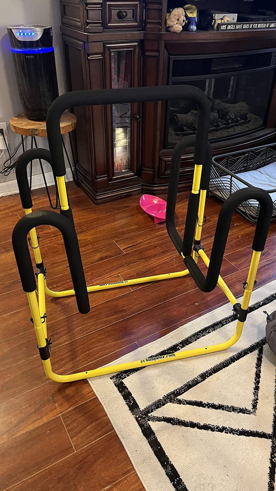 Suspenz Double-Up SUP Stand, Holds 2 Stand Up Paddle Boards or Surfboards, Yellow (22-9936) customer photo 1