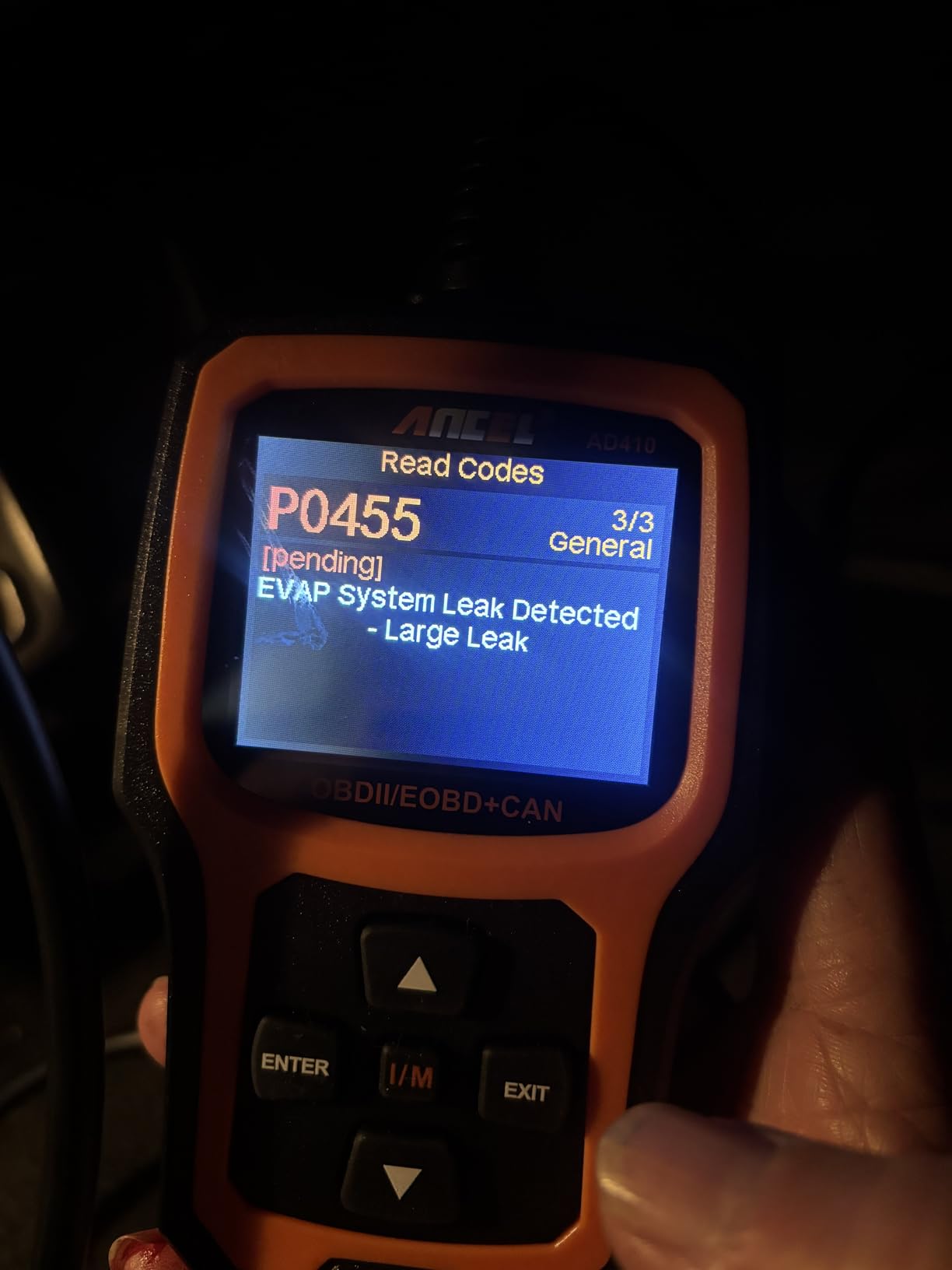 ANCEL AD410 Enhanced OBD2 Scanner Vehicle Code Reader for Check Engine Light customer photo 2