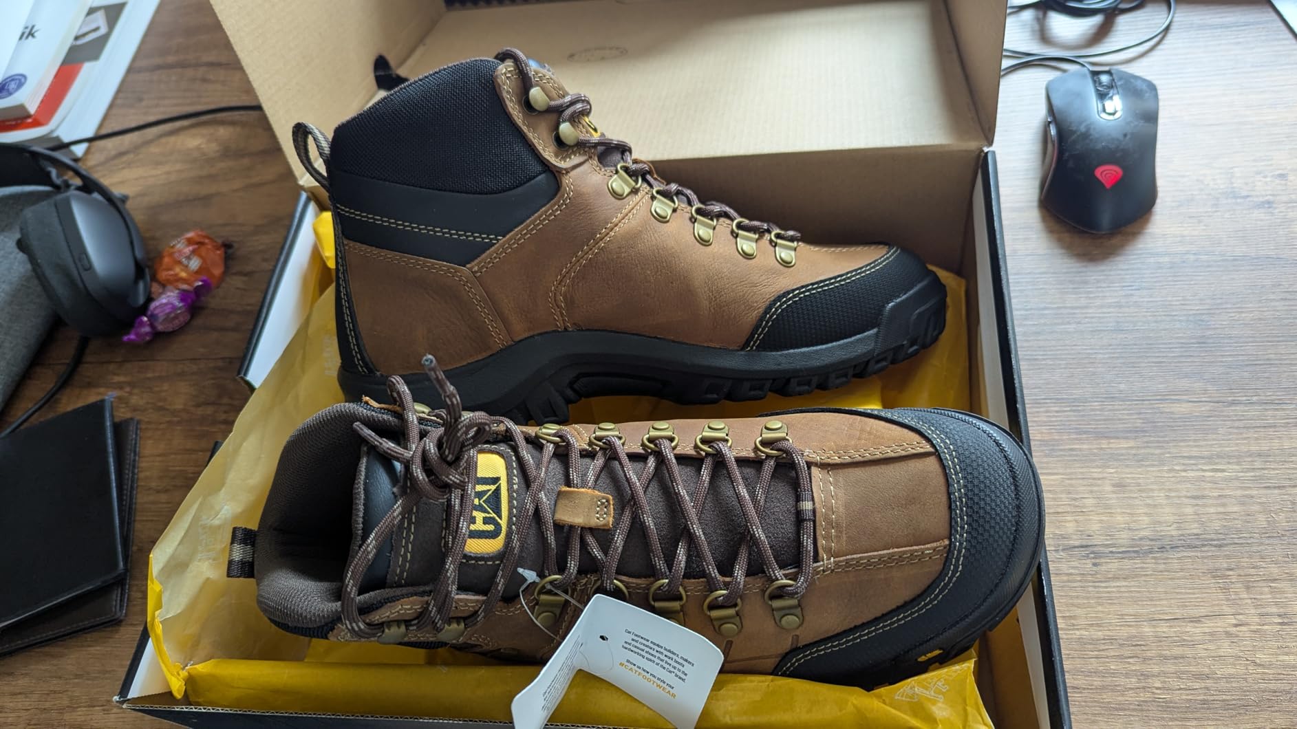 CAT Men's Work Boots customer photo 1