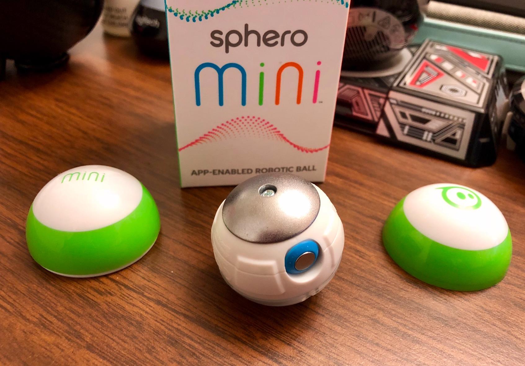 Sphero Mini (Blue) - Coding Robot Ball - Educational Coding and Gaming for Kids and Teens - Bluetooth Connectivity - Interactive and Fun Learning Experience for Ages 8+ customer photo 1