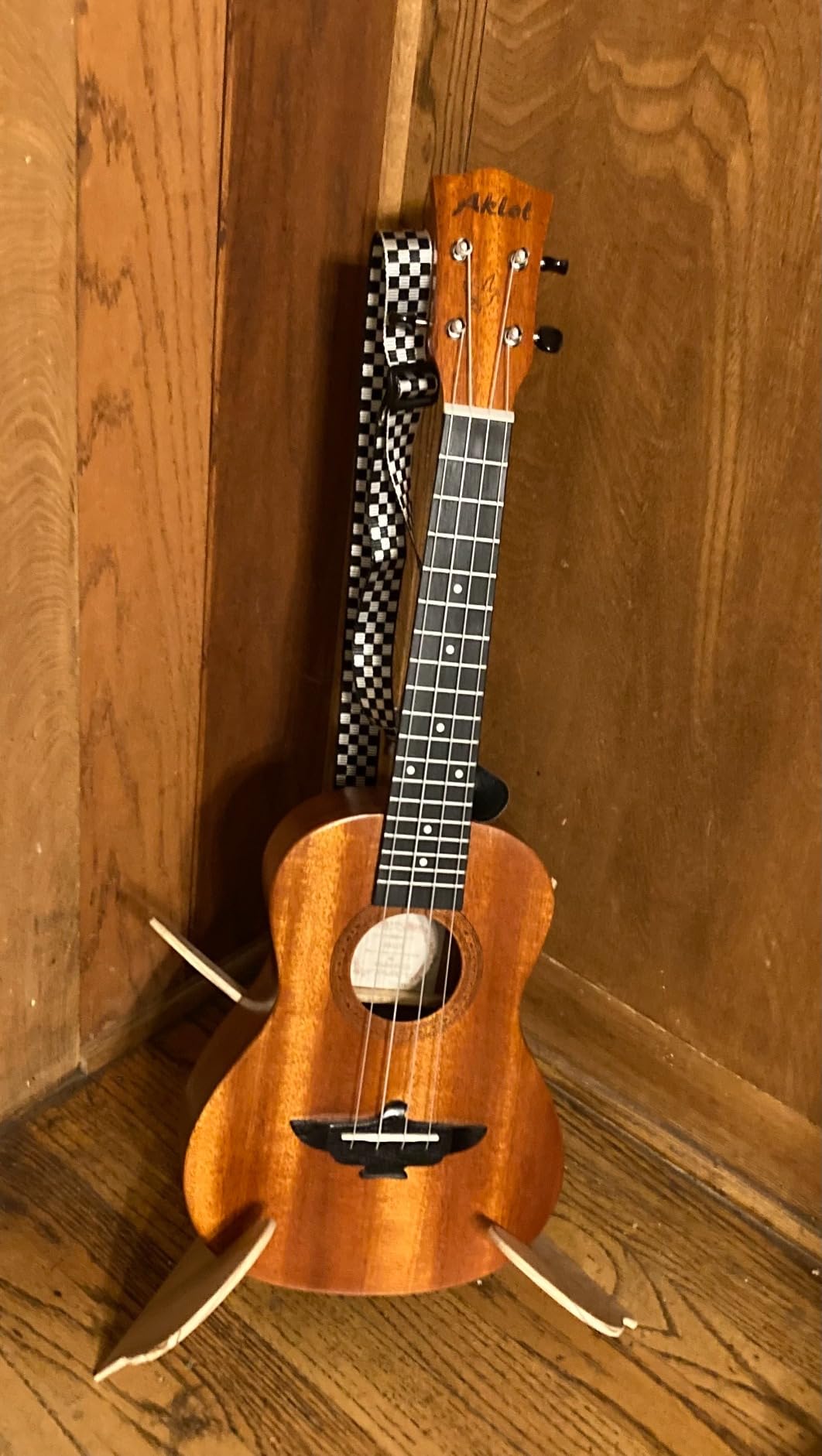 Ukulele, AKLOT Concert Ukelele Solid Mahogany 23 inch for Professional Beginners Adults Kit with Free Online Lesson and Uke Accessories customer photo 2