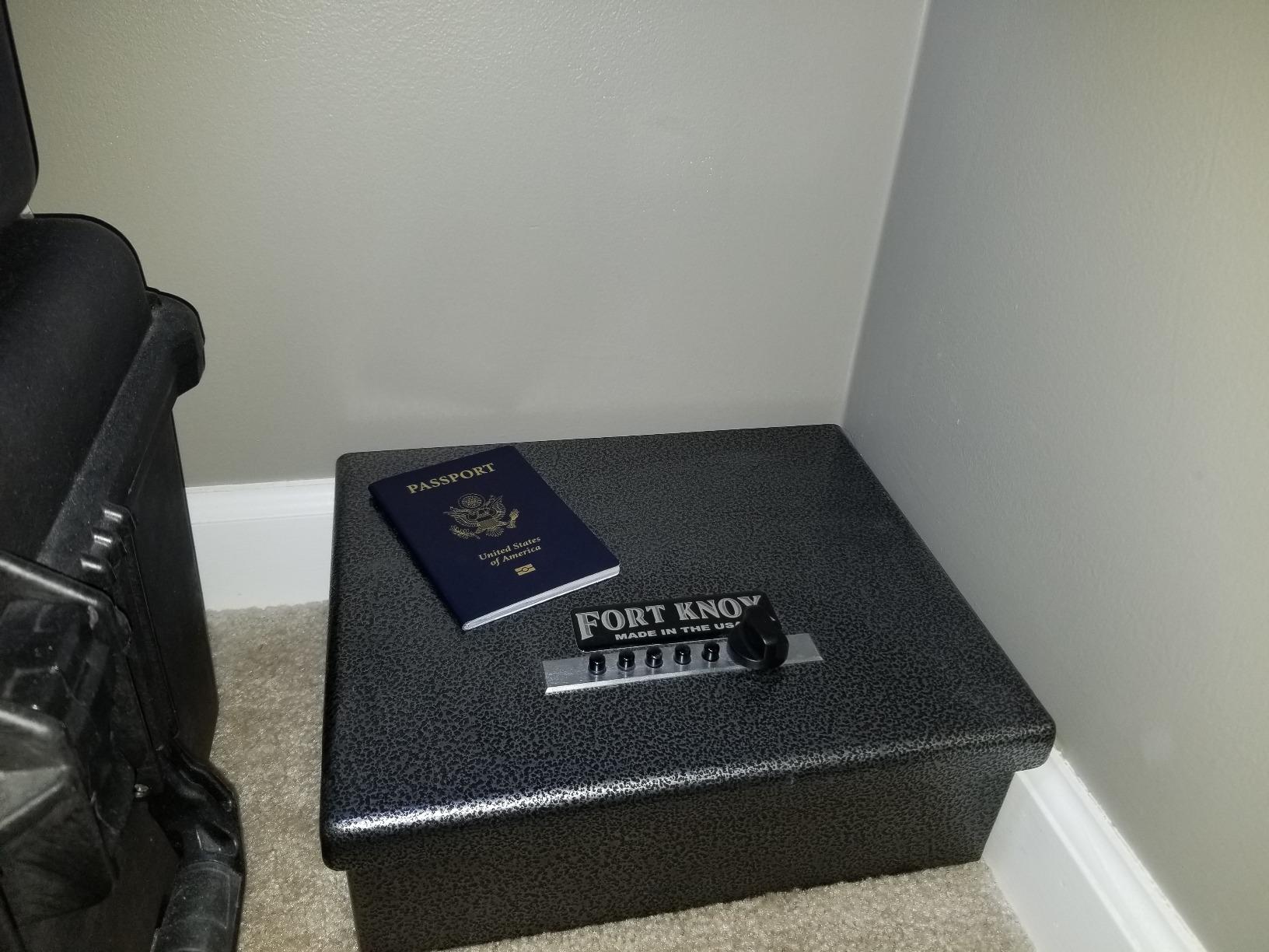 Fort Knox Original Pistol Box (PB1), Security for pistols, handgun, California DOJ Certified, Quick-Access Mechanical Lock, Heavy-Duty Steel customer photo 2
