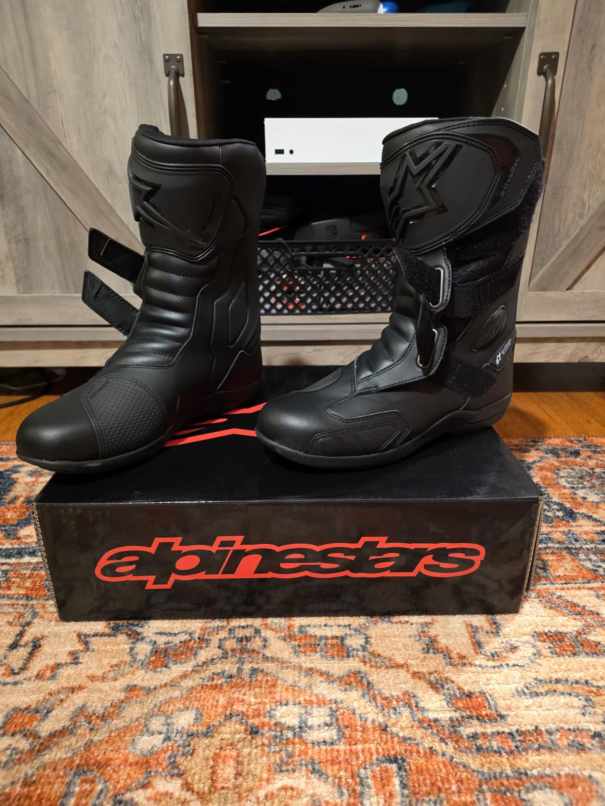 Alpinestars Radon Drystar Motorcycle Boots, CE-Certified All-Weather Touring Gear customer photo 1