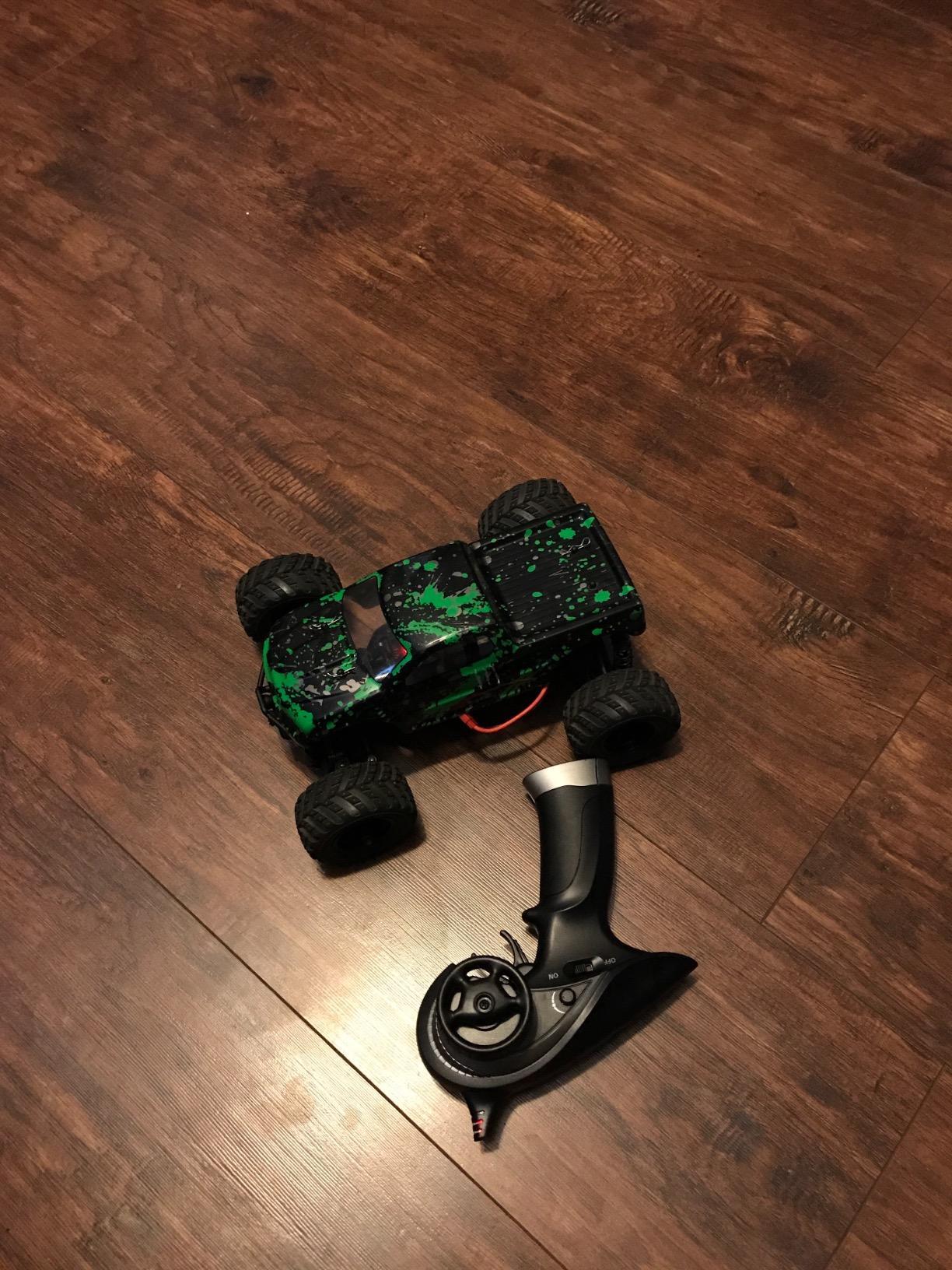 HAIBOXING 18859 1:18 Scale All Terrain RC Car, Hobby 4WD Remote Control Car | 2.4GHz Electric RC Vehicle 36 KPH High Speed 4X4 Waterproof Off-Road RC Truck with Two Rechargeable Batteries for RC Driving customer photo 1