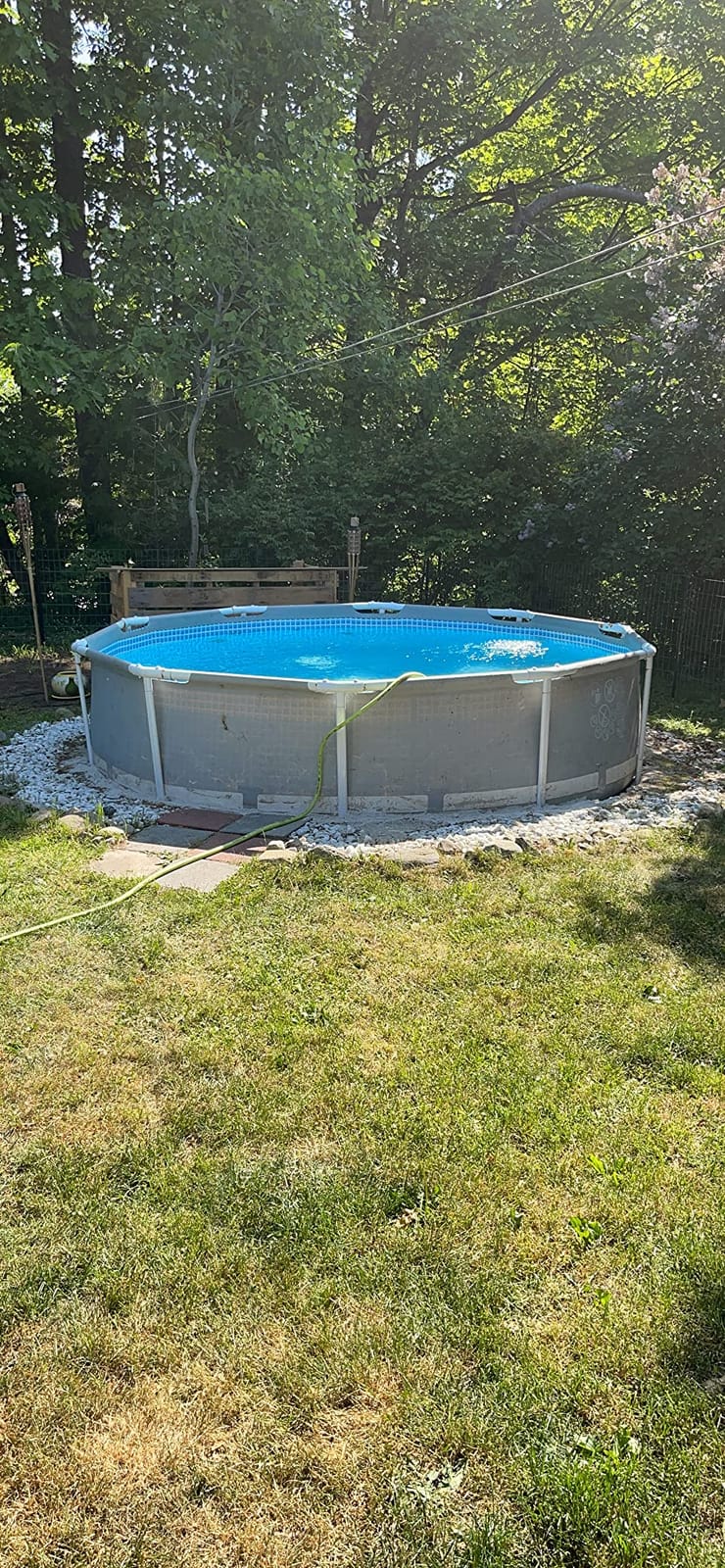 INTEX Krystal Clear QS1200 Saltwater Swimming Pool Chlorine System | 26669EG - For Above Ground Pools up to 15,000 Gal, Pool Cleaner with Automatic Timer and Self Cleaning Mode customer photo 1