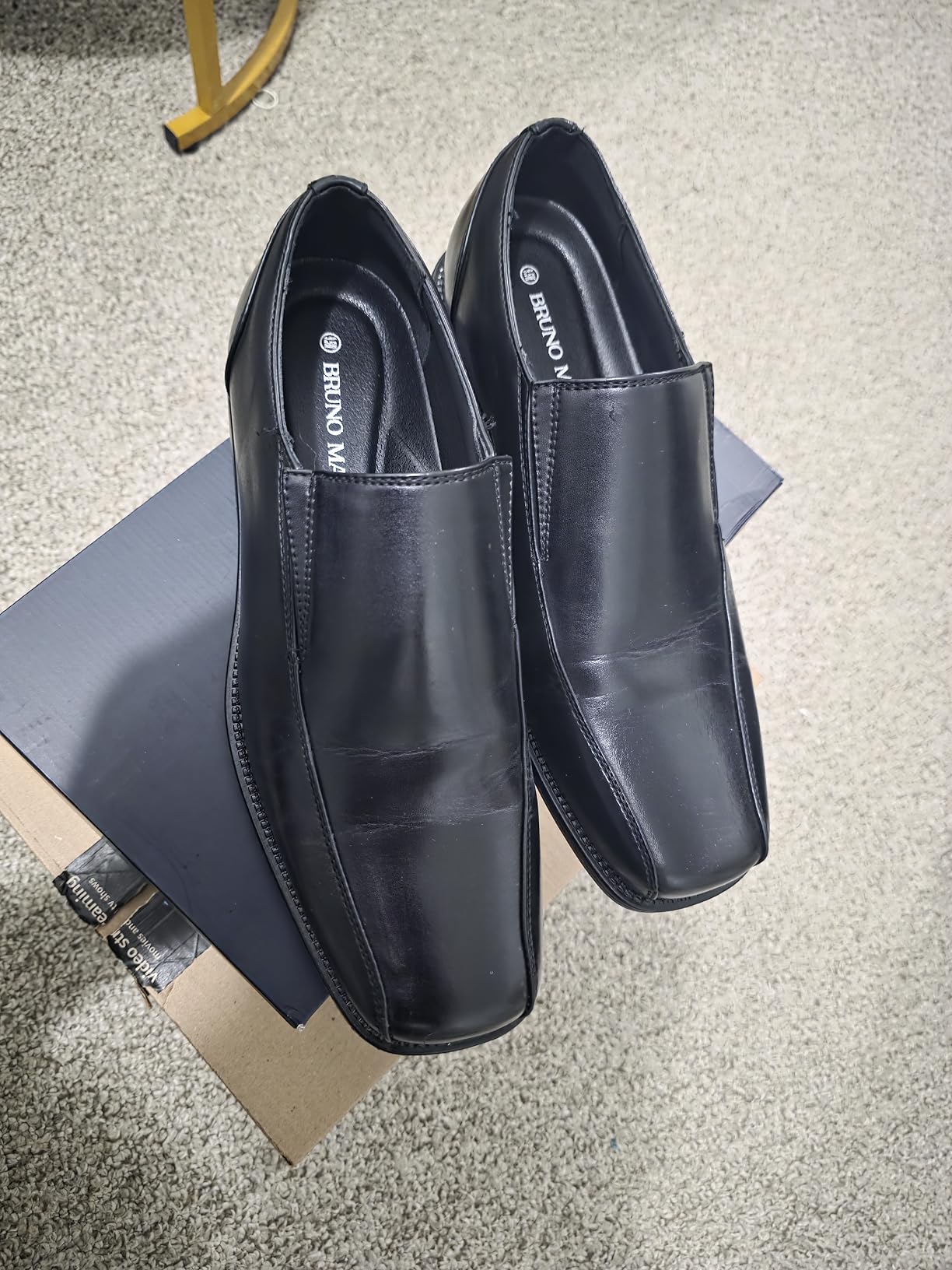 Bruno Marc Men's Slip on Dress Loafers Shoes customer photo 1
