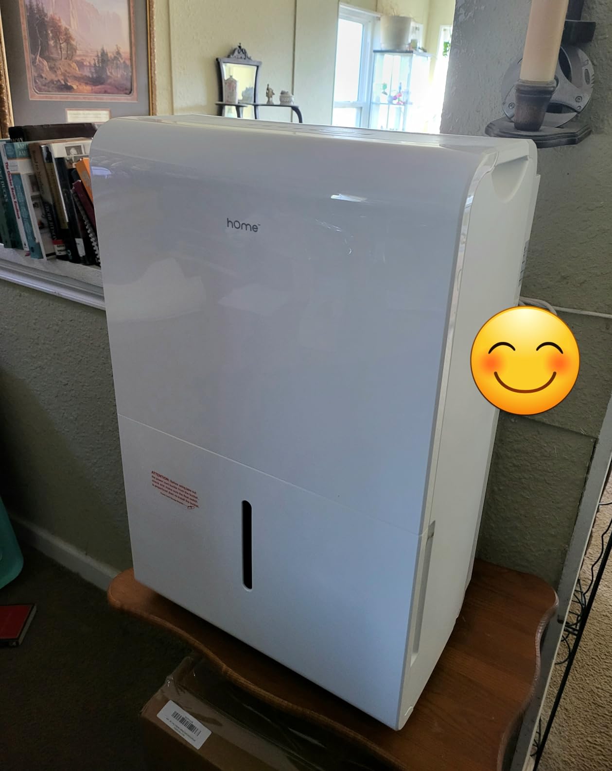 hOmeLabs Dehumidifier 7,000 Sq Ft 50 Pint (MAX 120 Pint at 95°F, 90% RH) | WIFI + Upgraded Advanced Humidity & Moisture Control, Quiet, Efficient, Auto Shut-off, Ideal for Home, Basement, Office customer photo 1