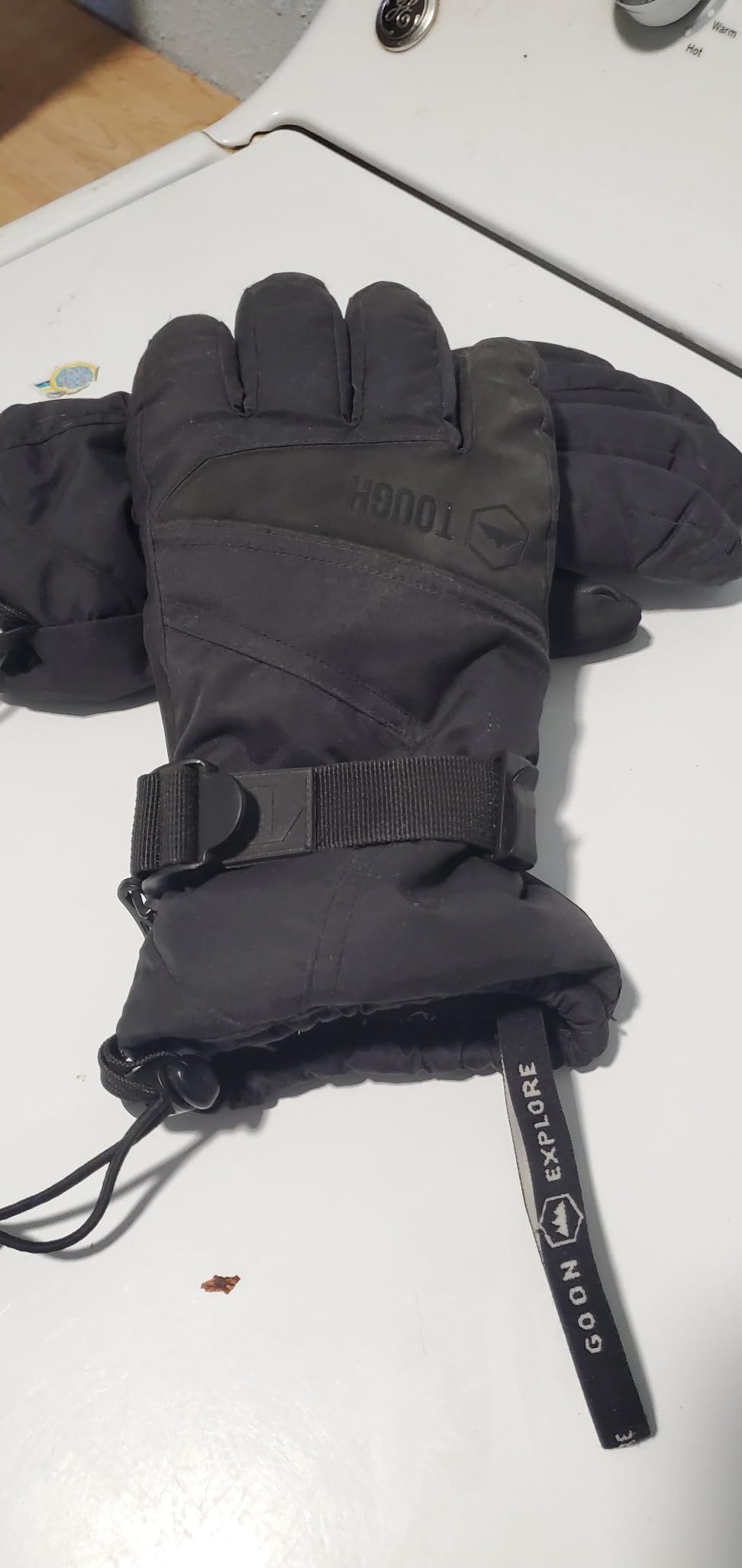 Tough Outdoors Waterproof Gloves Women - Ski Gloves Men - Warm for Winter Cold Weather Snow & Snowboarding - Men's Women's customer photo 2