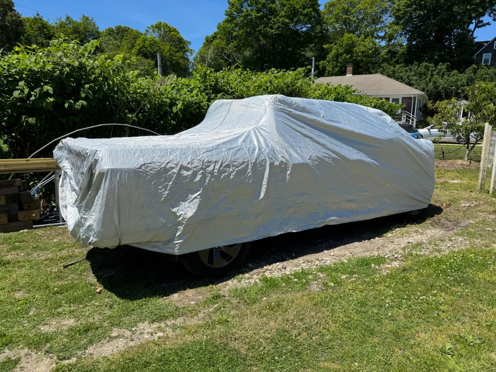 Kayme Sedan Car Cover - Size A4 - 100% Waterproof All Weather Heavy Duty with Driver Door Zipper & Storage Bag customer photo 1