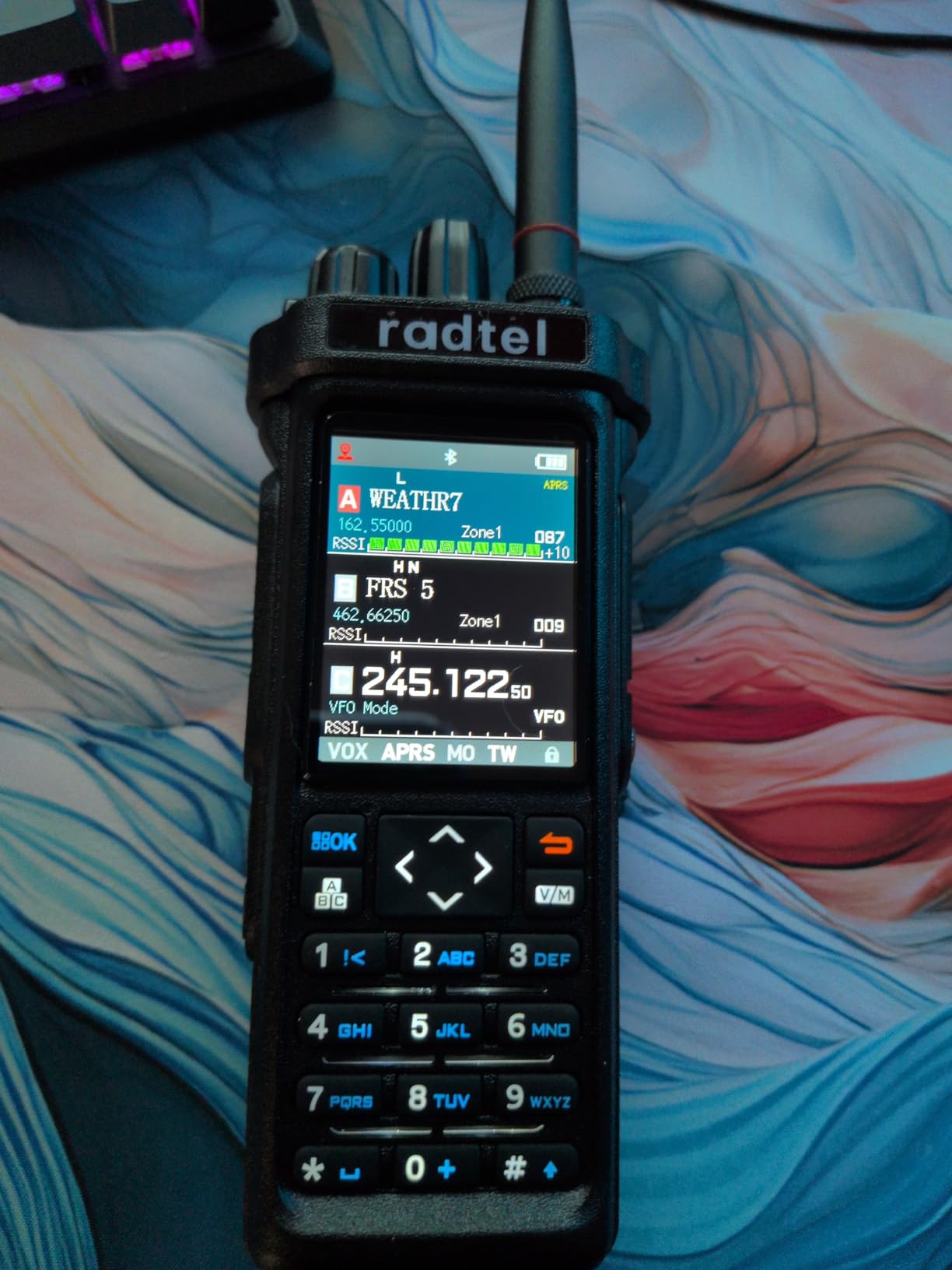 Baofeng UV-5R Ham Radio Handheld, Dual Band Two Way Radio (Black) | 144-148MHz 420-450Mhz Walkie Talkie, 1800mAh Li-ion Battery, Portable for Outdoor Hiking Camping Emergency Backup customer photo 2