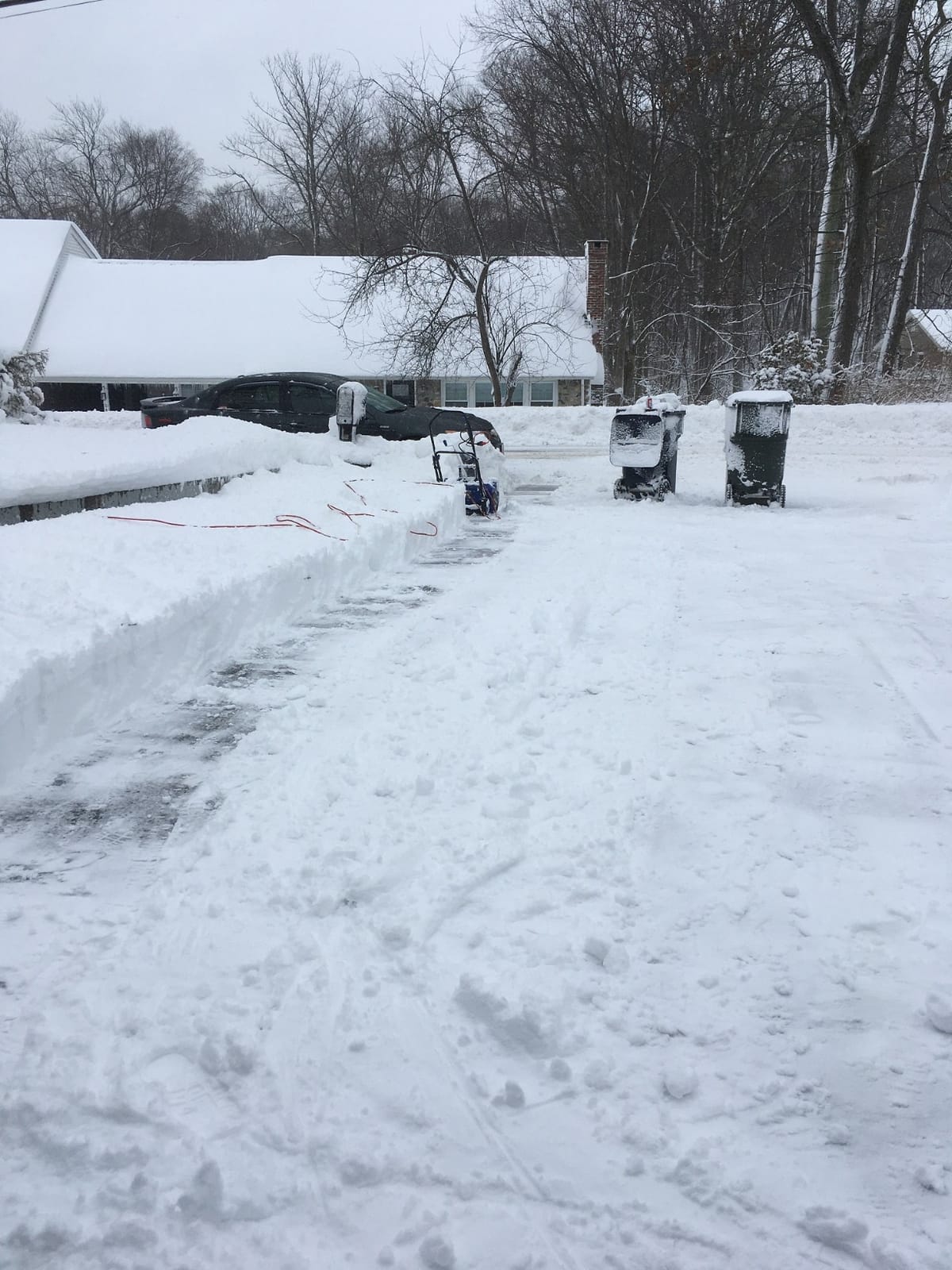 Snow Joe Corded Electric Snow Blower, 22 Clearing Path, Dual LEDs, SJ627E | Lights, 15 Amp, Steel Auger, 180 Adjustable Chute & Clean-Out Tool - High-Capacity for Large Driveways & Walkways customer photo 2
