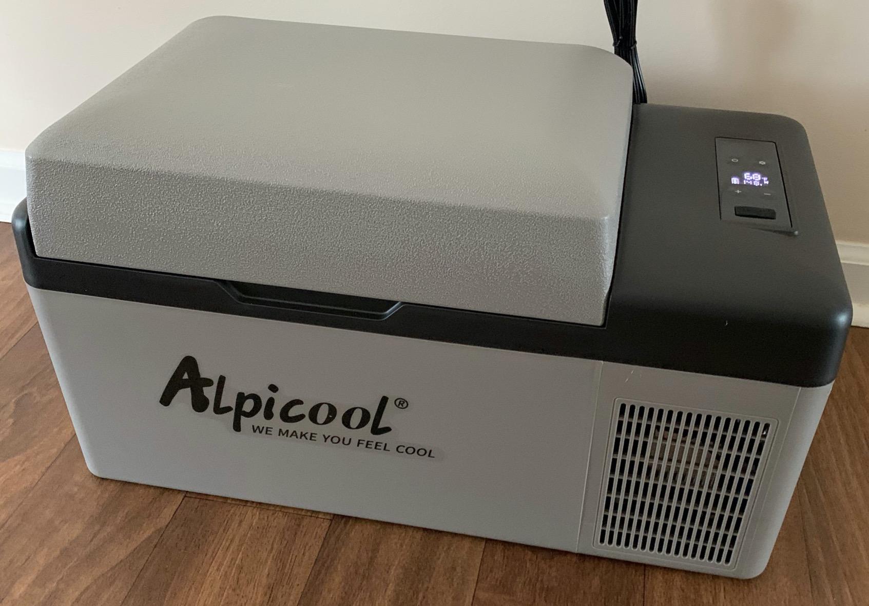 Alpicool C20 portable compressor fridge freezer 21Quart(20Liter) for car and home - 12V/24V DC and 110V AC customer photo 2