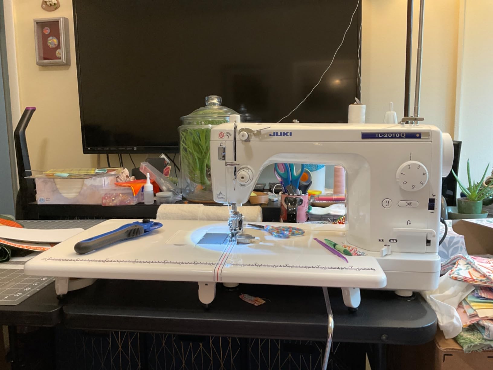 Juki TL-2010Q High Speed Sewing & Quilting Machine customer photo 1