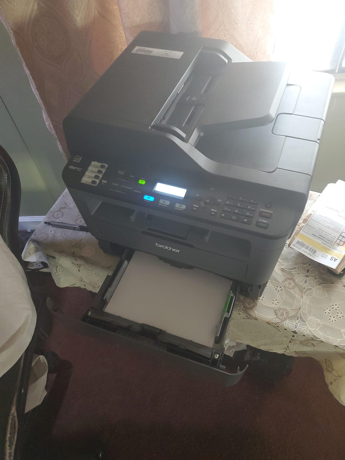 Brother Monochrome Laser Printer, MFCL2710DW, Wireless Networking, Duplex Printing customer photo 1
